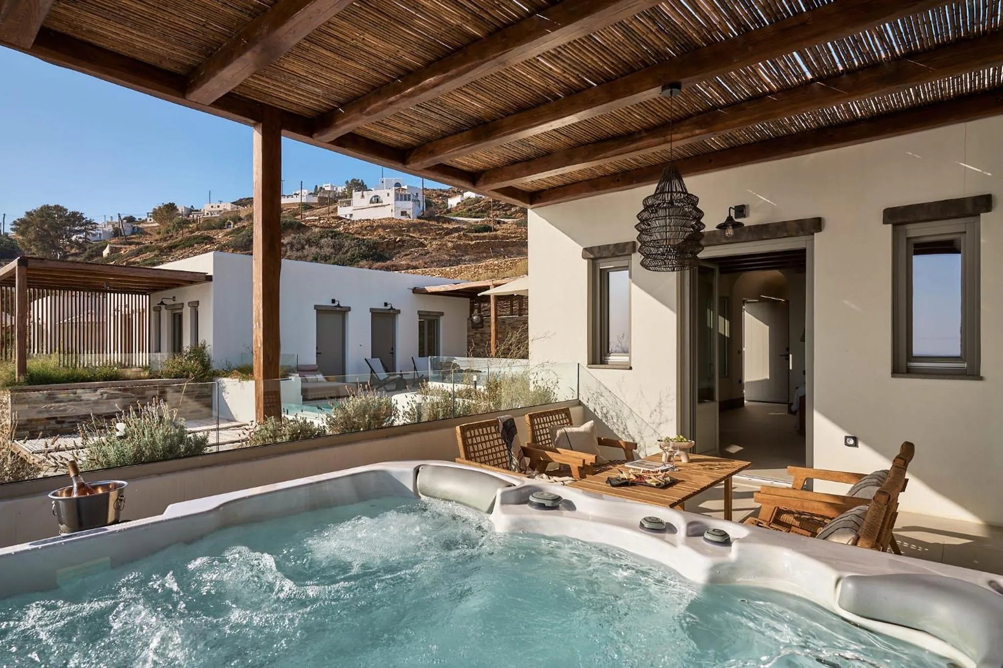 Day in Ios Grand Pool Suites