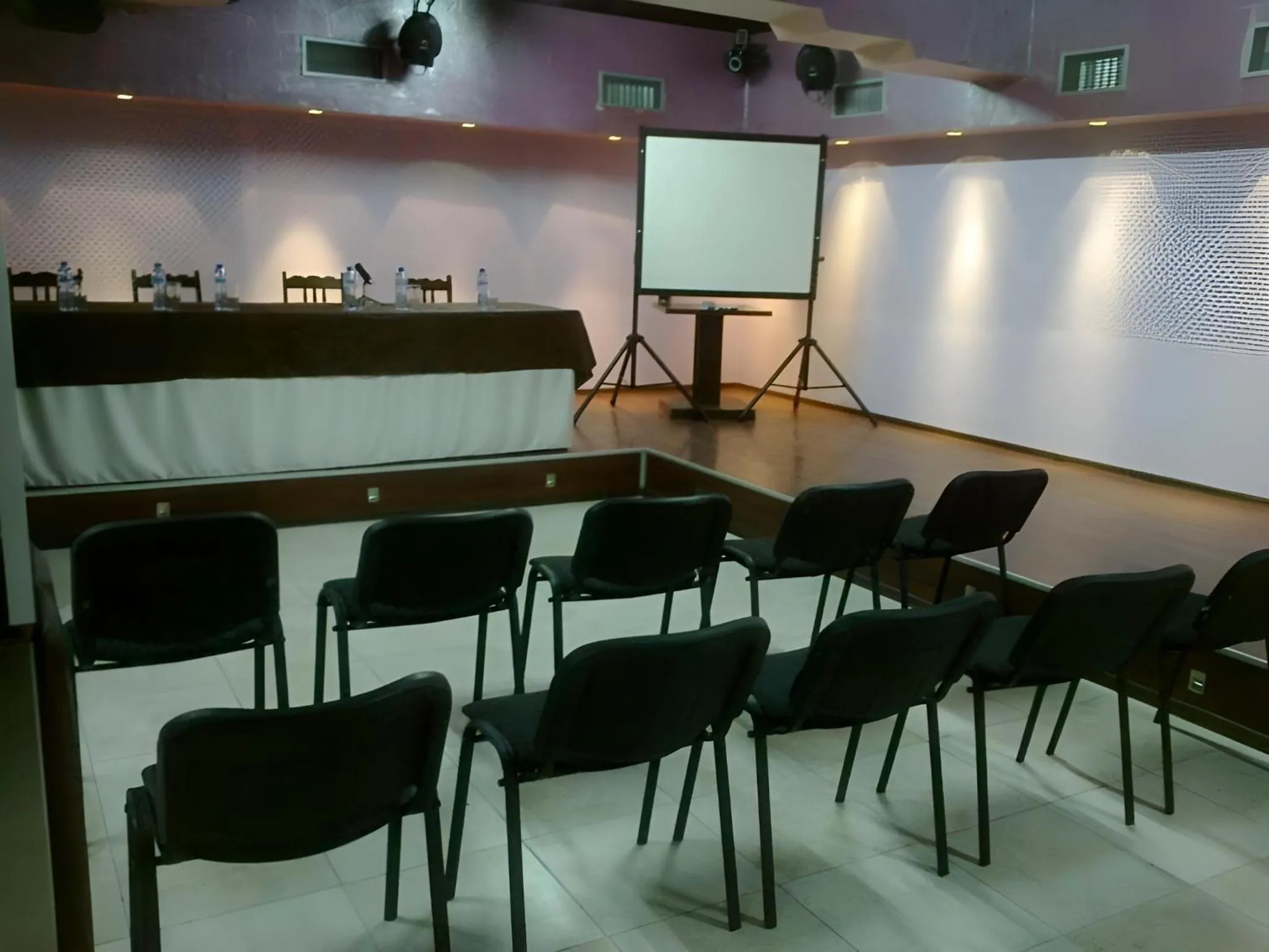 Communal lounge/ TV room in Hotel Brilliantin