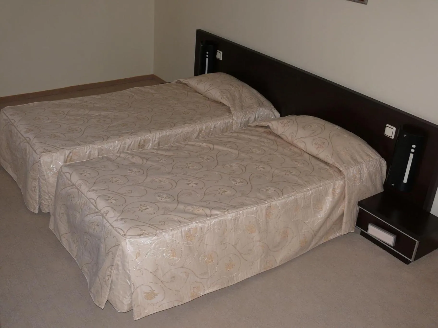 Bed in Hotel Brilliantin