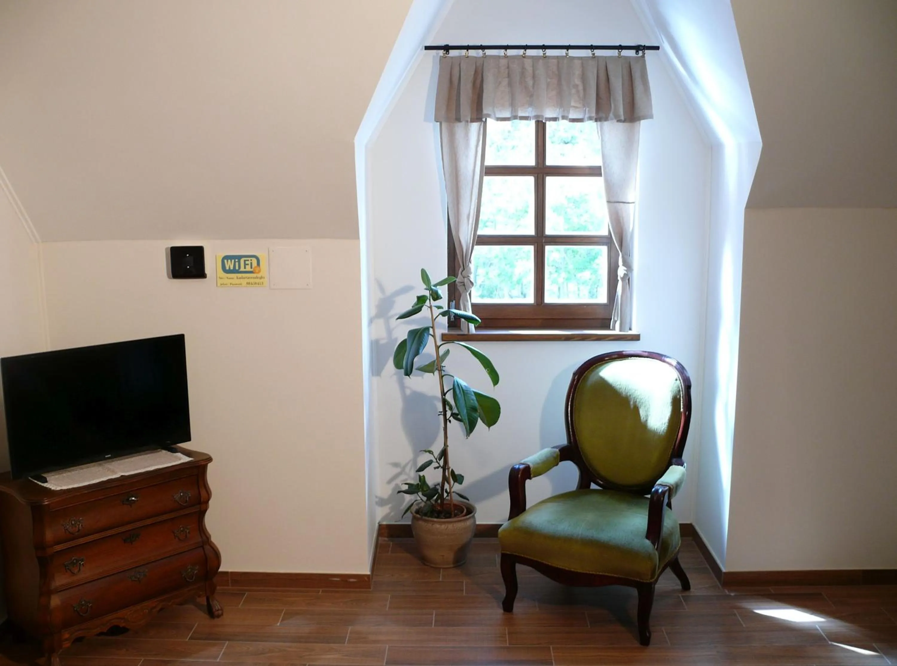 Living room in Kádárta Vendéglő Panzió