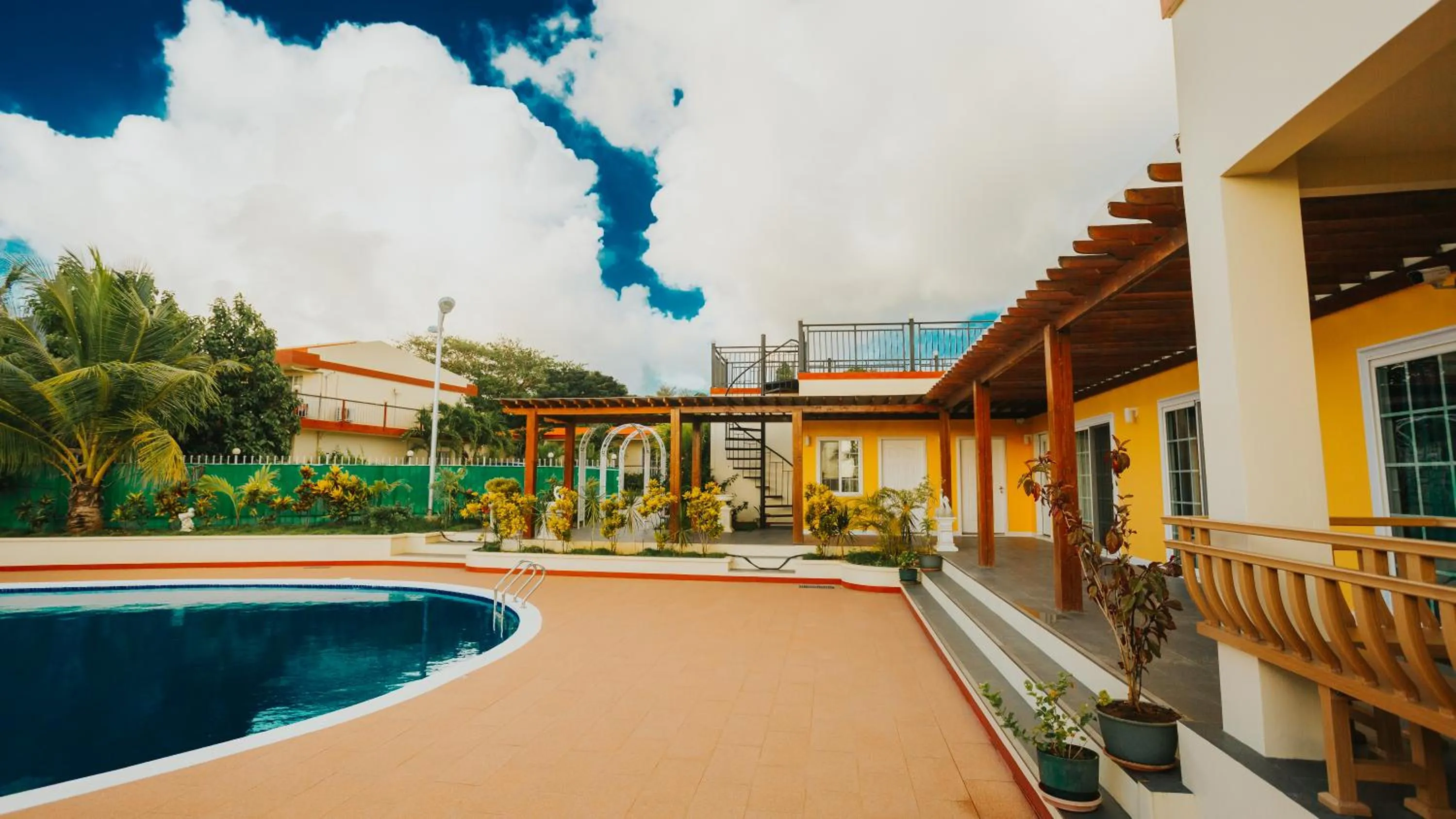 Swimming pool in Capital Hotel