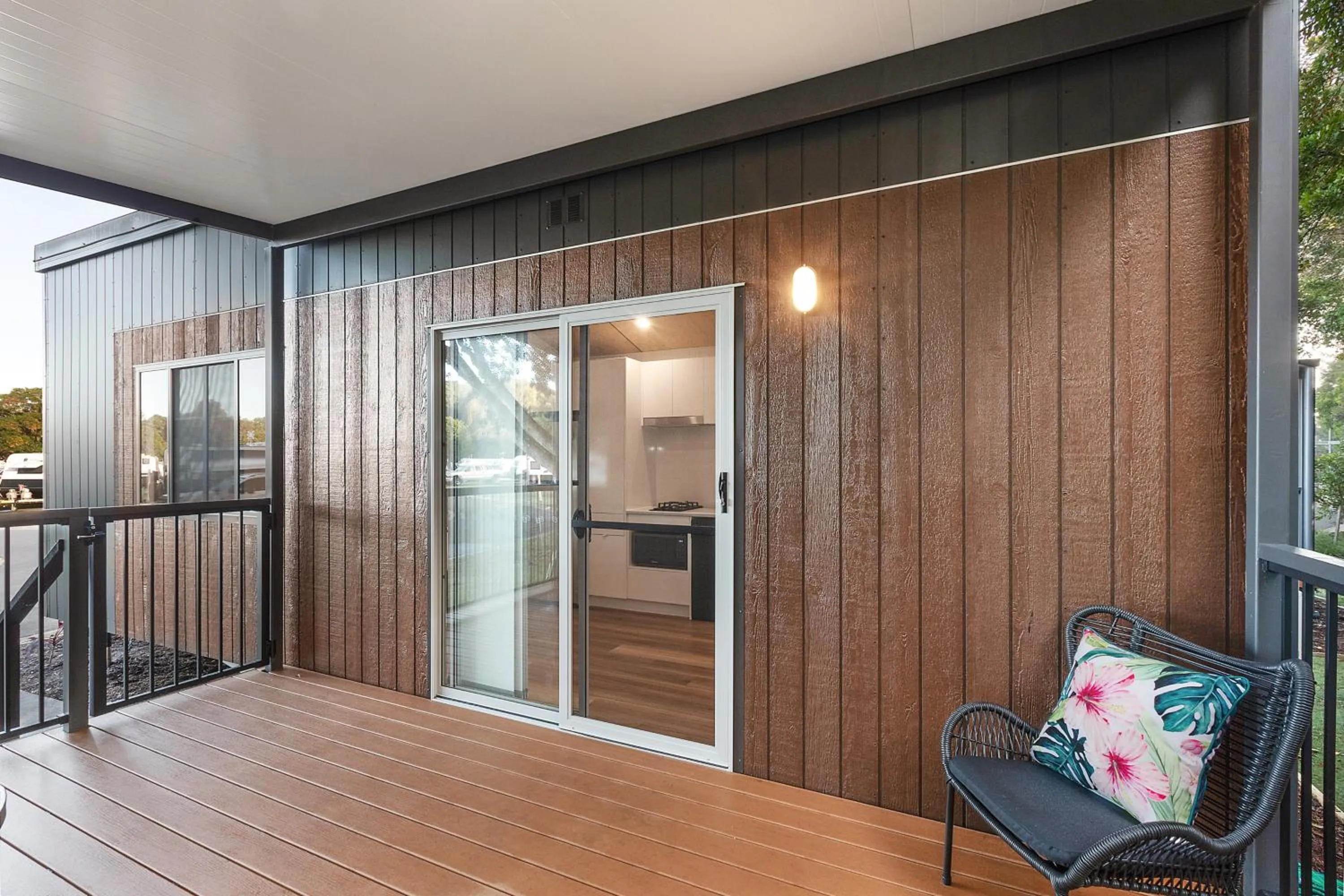 Balcony/Terrace in Reflections Evans Head - Holiday Park