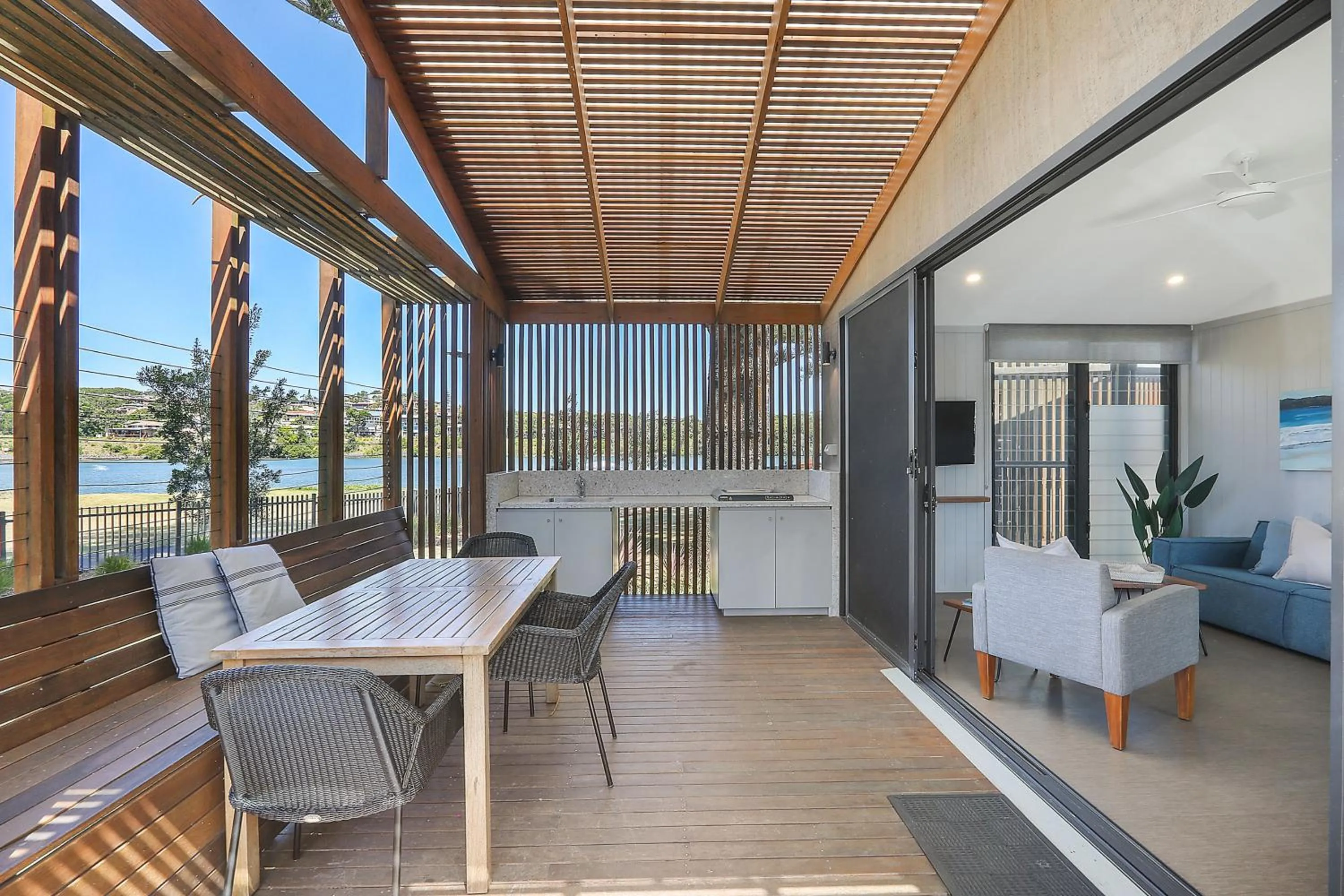 Balcony/Terrace in Reflections Evans Head - Holiday Park
