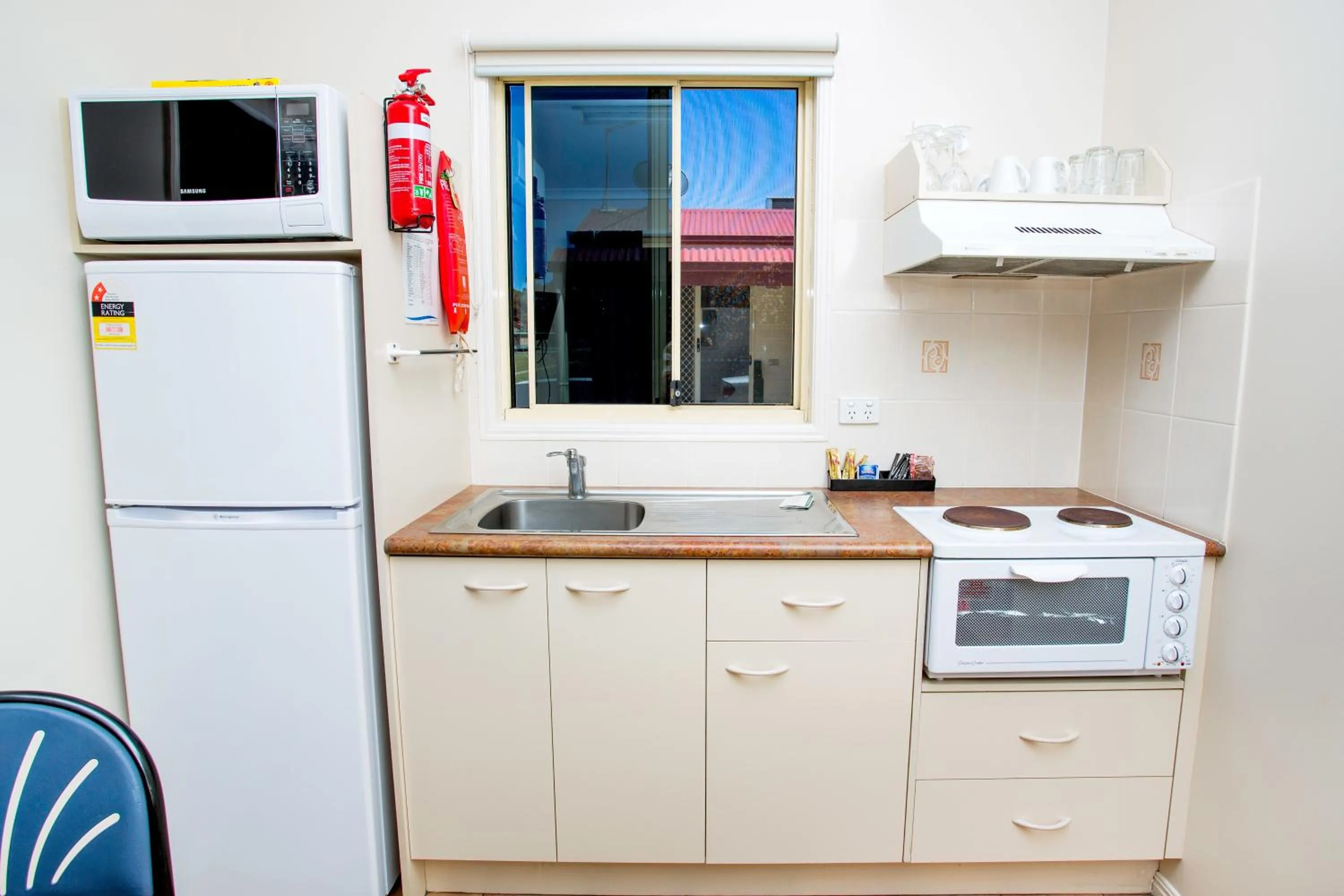 Kitchen or kitchenette in Reflections Evans Head - Holiday Park