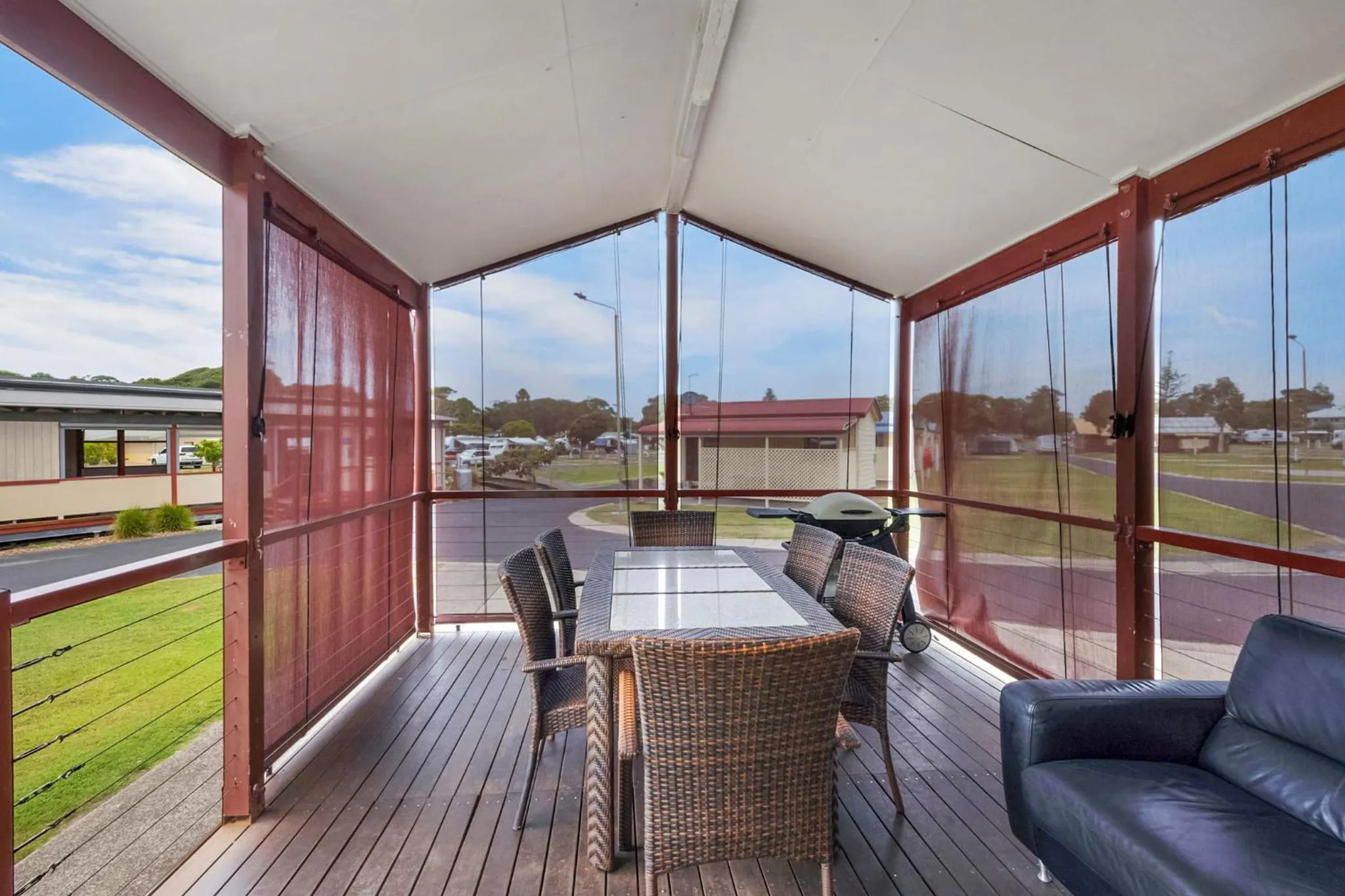 Balcony/Terrace in Reflections Evans Head - Holiday Park