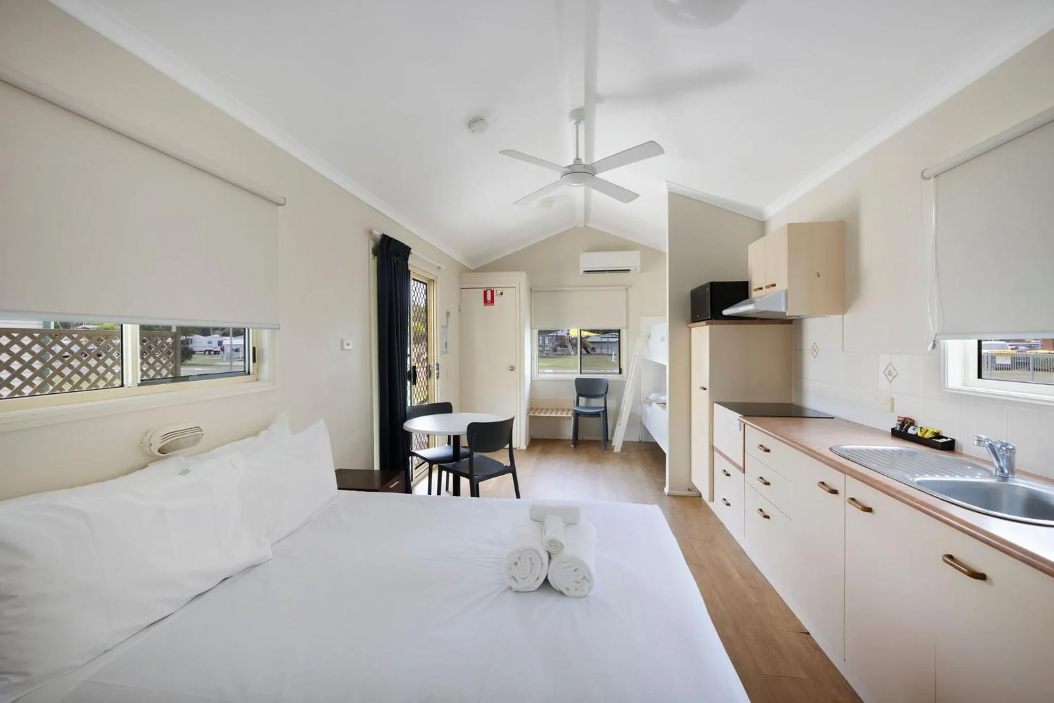 Bed in Reflections Evans Head - Holiday Park