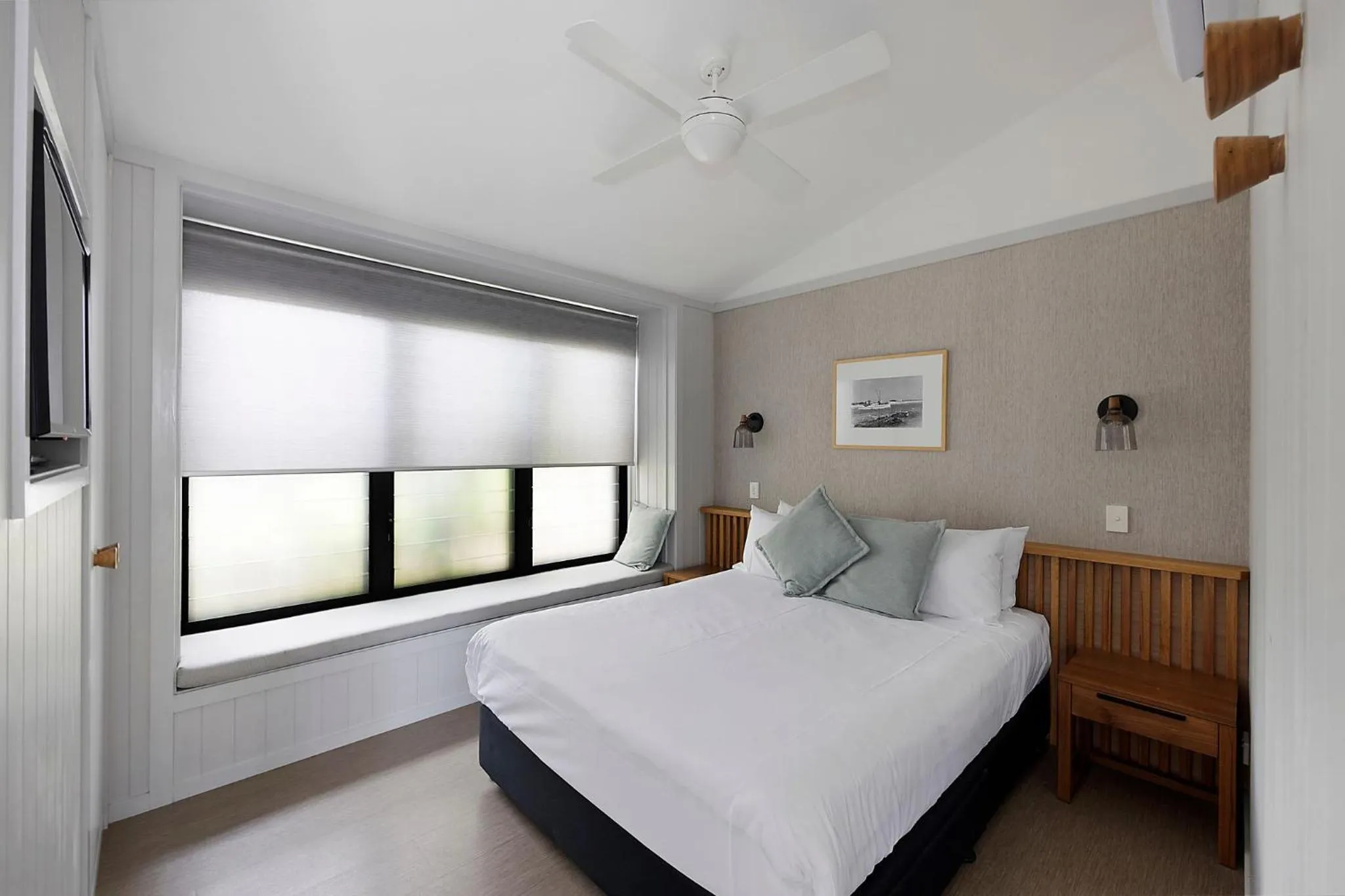 Bedroom, Bed in Reflections Evans Head - Holiday Park