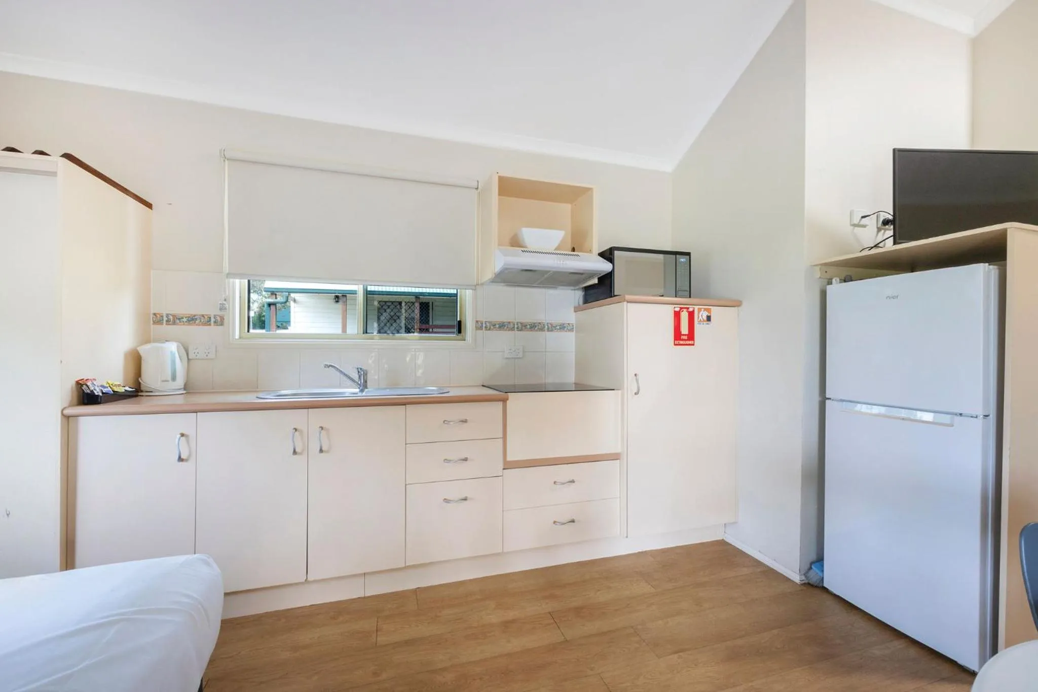 Kitchen or kitchenette in Reflections Evans Head - Holiday Park