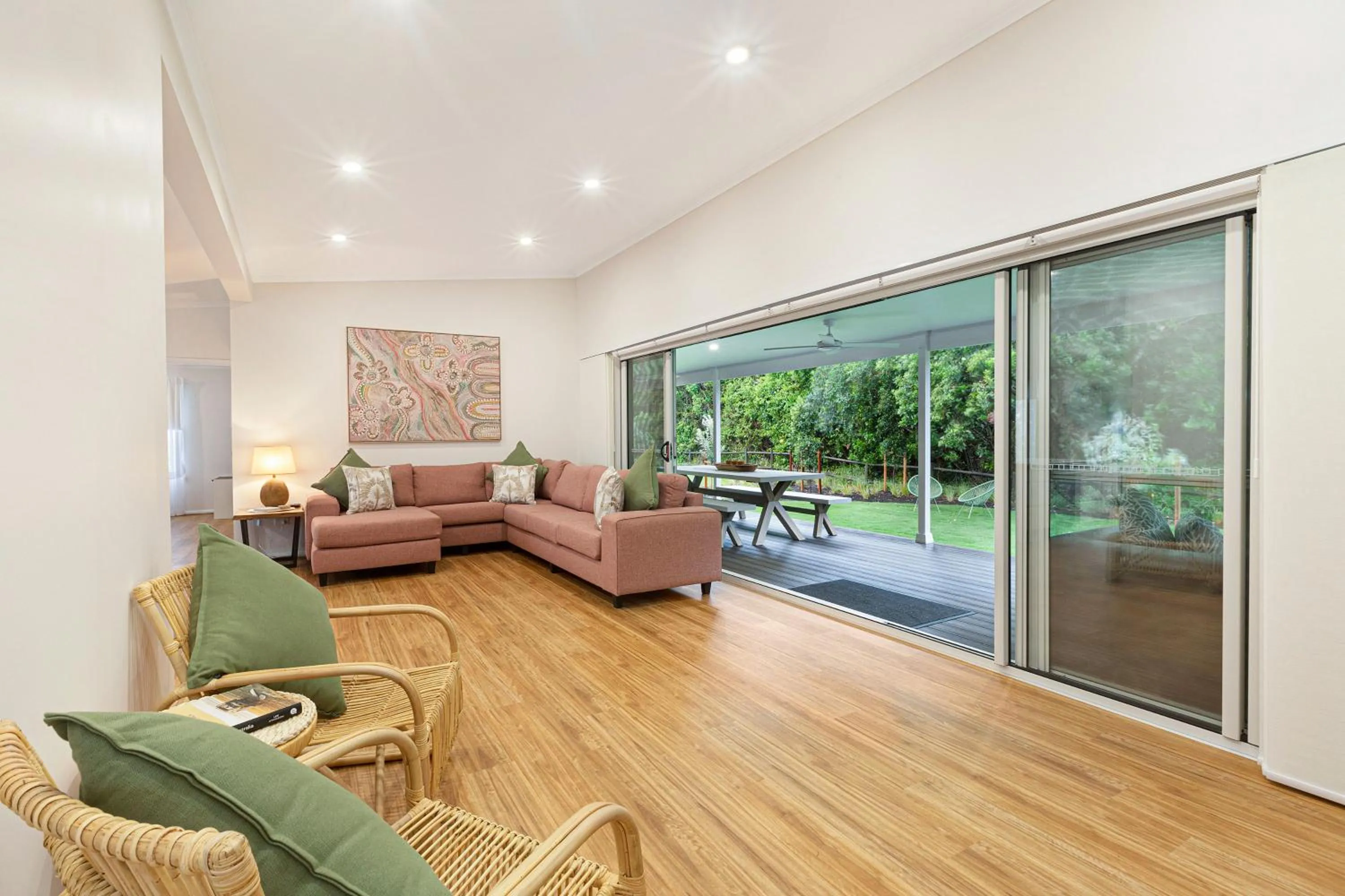 Living room in Reflections Evans Head - Holiday Park