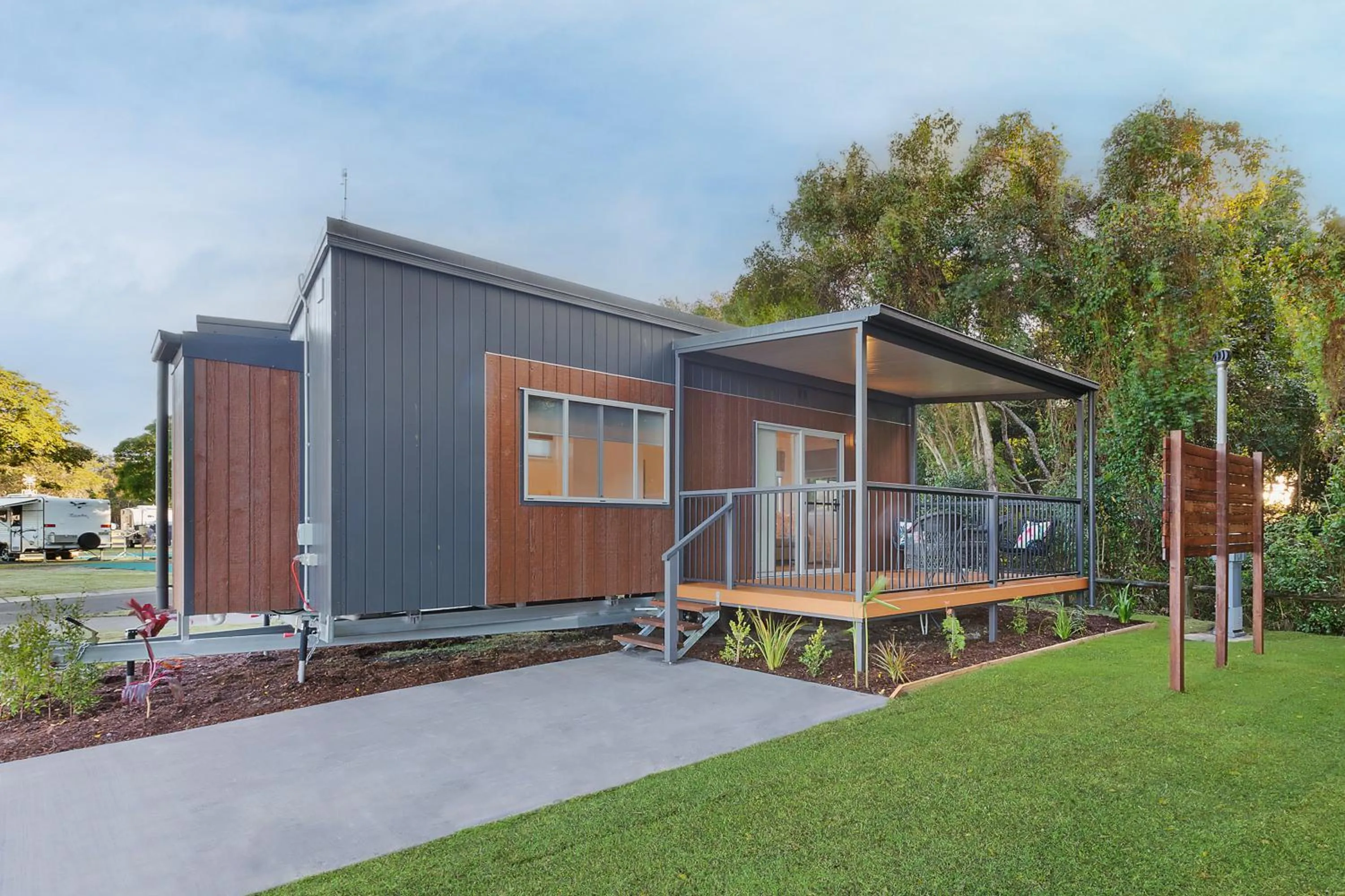 Property building in Reflections Evans Head - Holiday Park