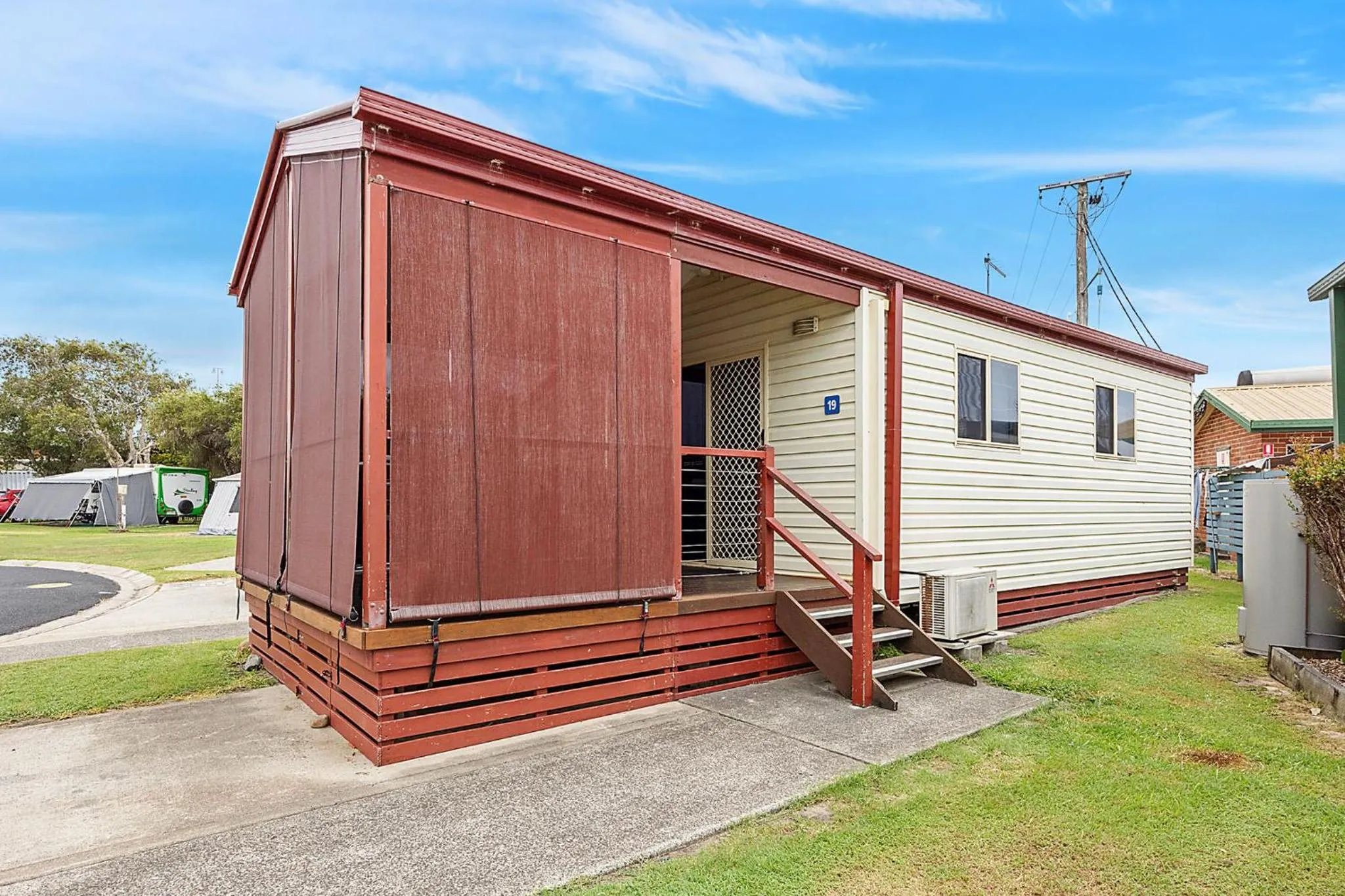 Facade/entrance in Reflections Evans Head - Holiday Park