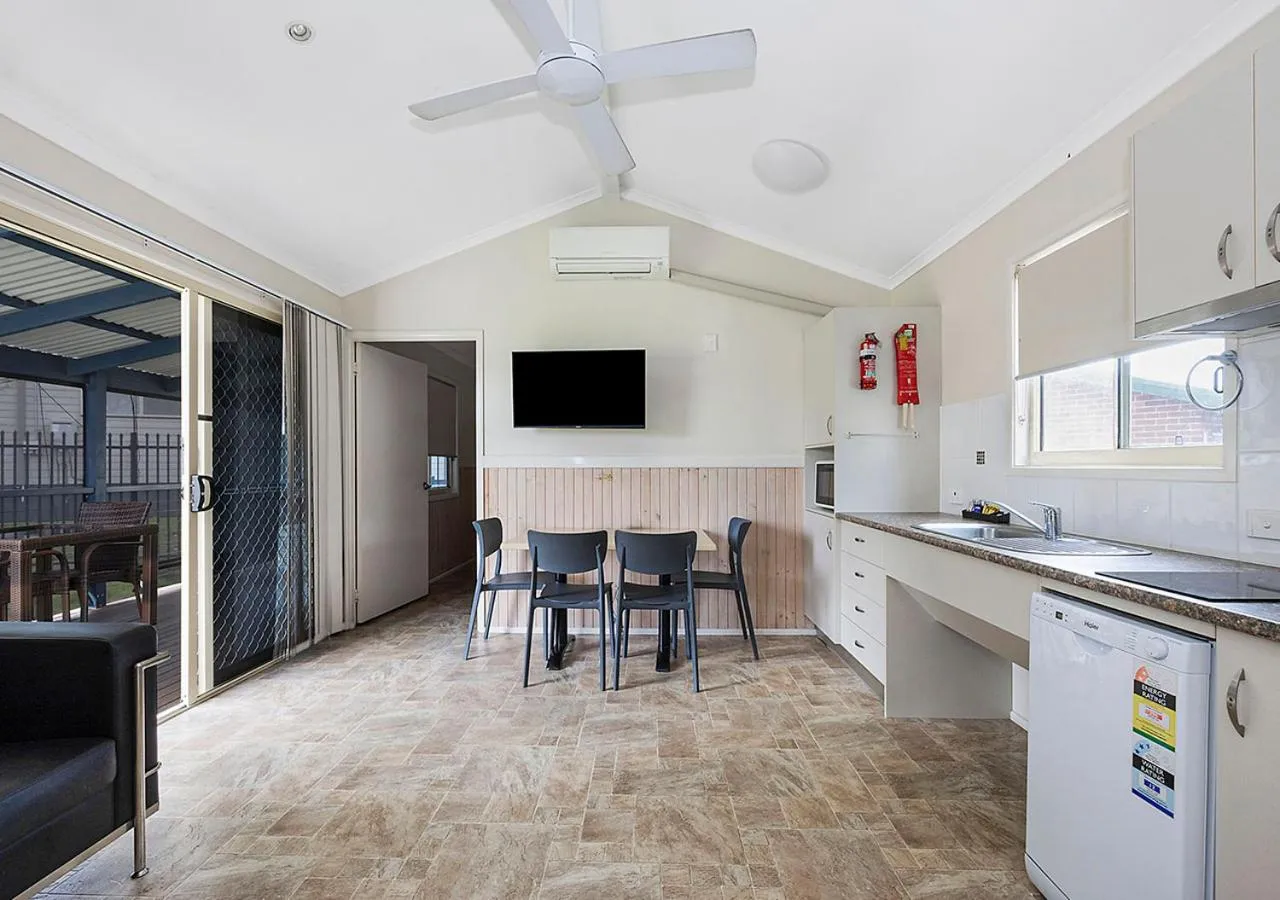 kitchen in Reflections Evans Head - Holiday Park