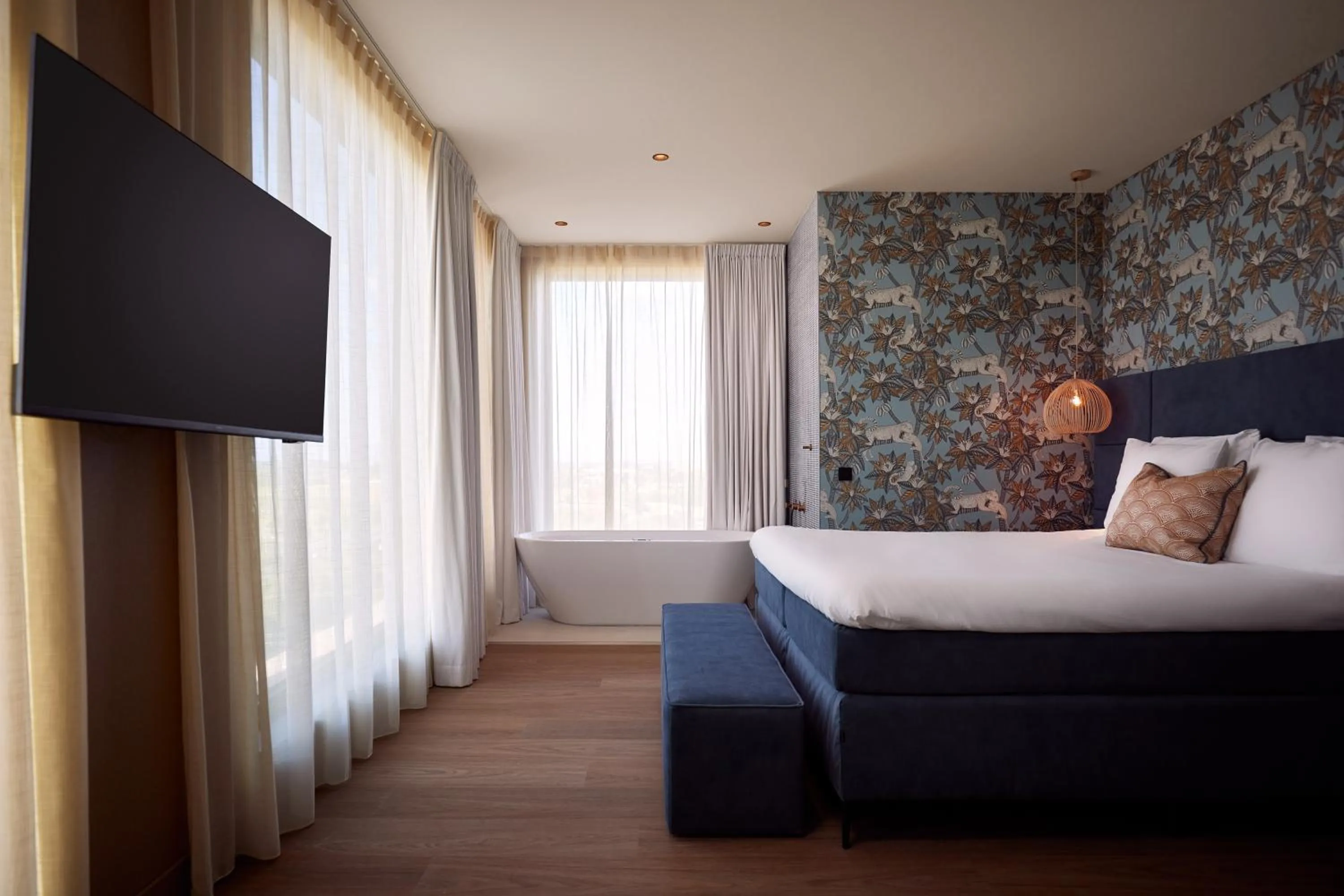 Bed in Van der Valk Hotel Lelystad