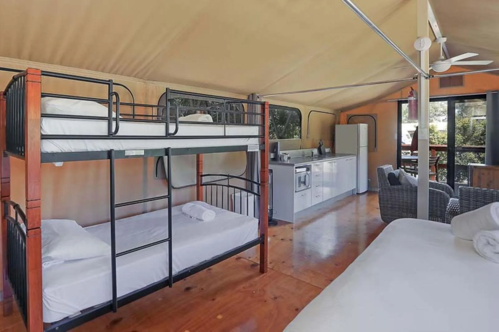 bunk bed, Bed in Reflections Mylestom - Holiday Park