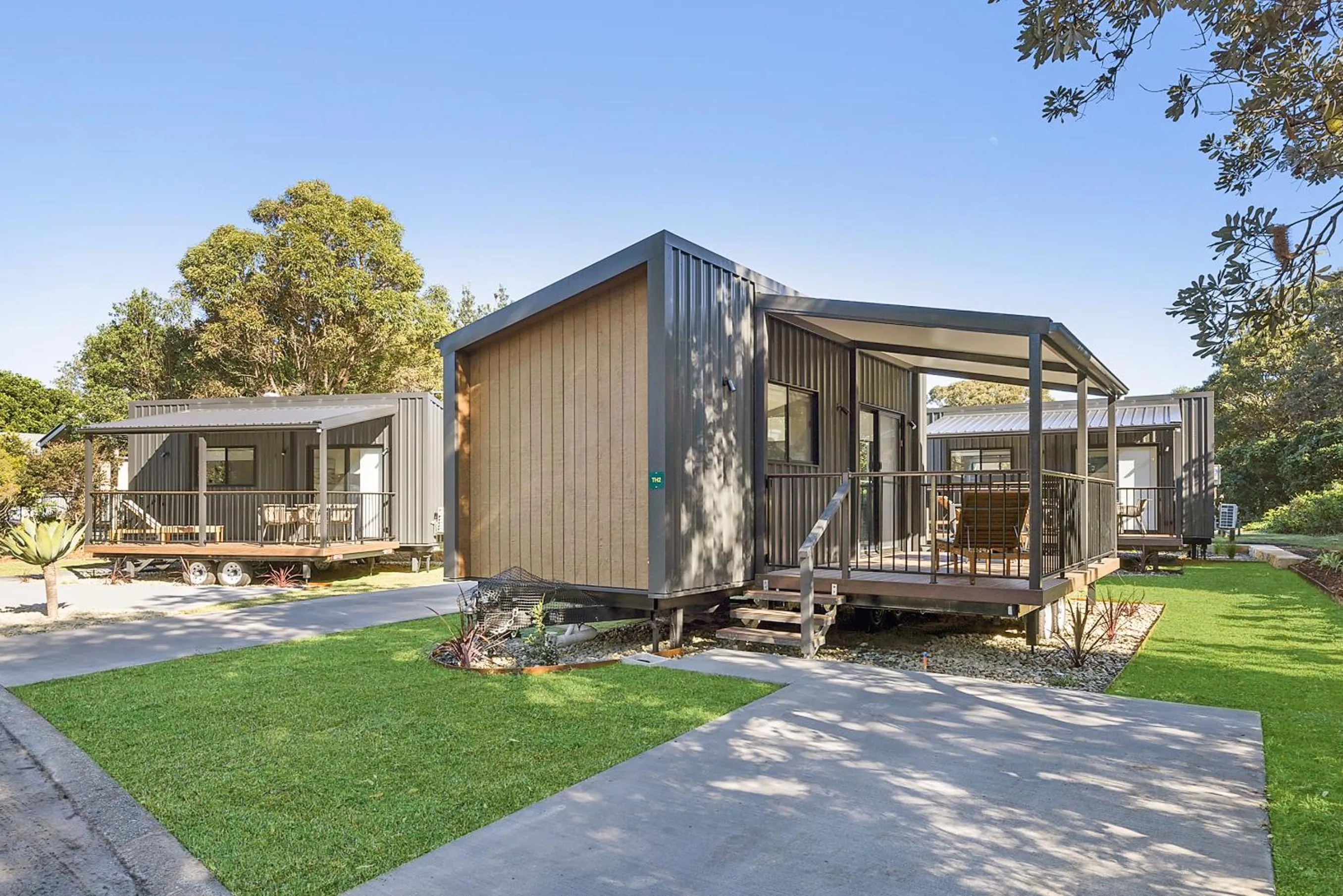 Property building in Reflections Mylestom - Holiday Park