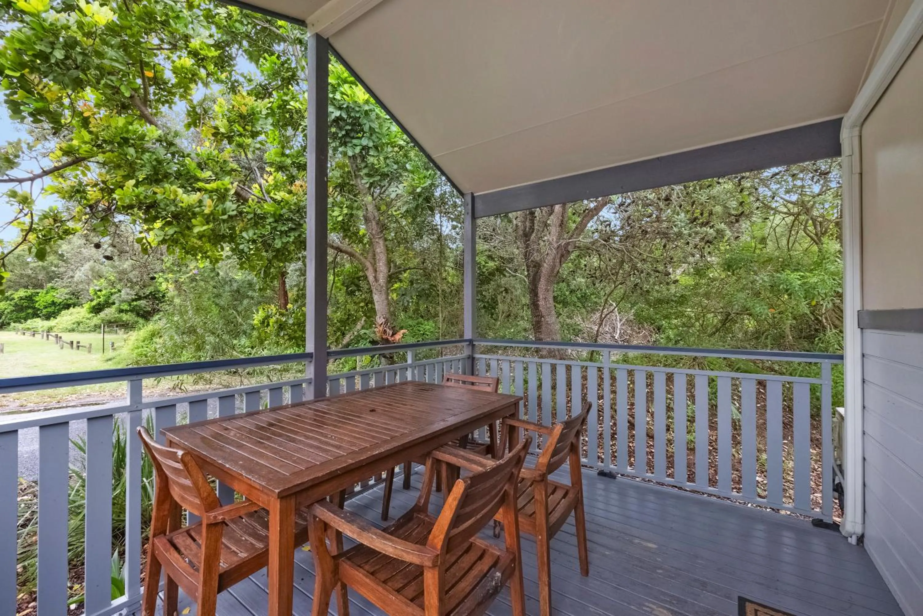 Balcony/Terrace in Reflections Mylestom - Holiday Park