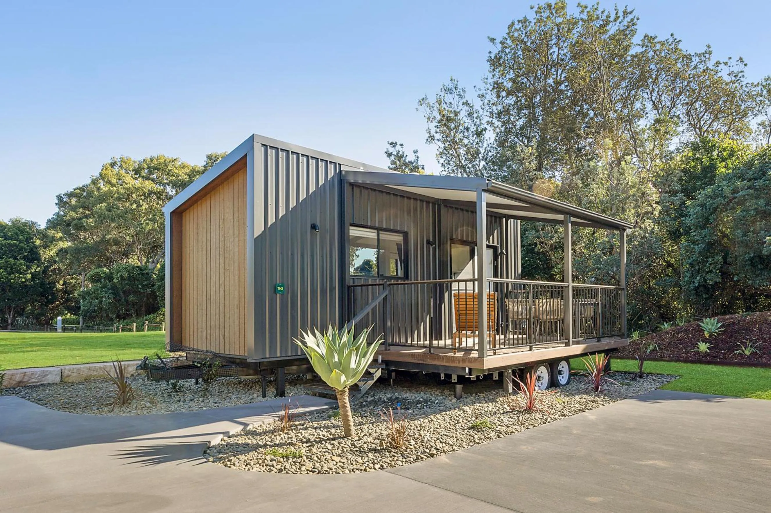 Property building in Reflections Mylestom - Holiday Park