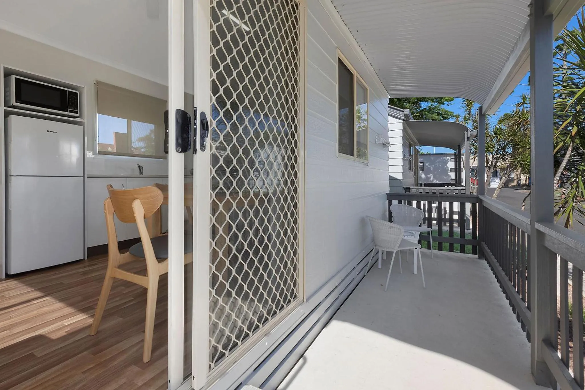 Patio in Reflections Ballina - Holiday Park