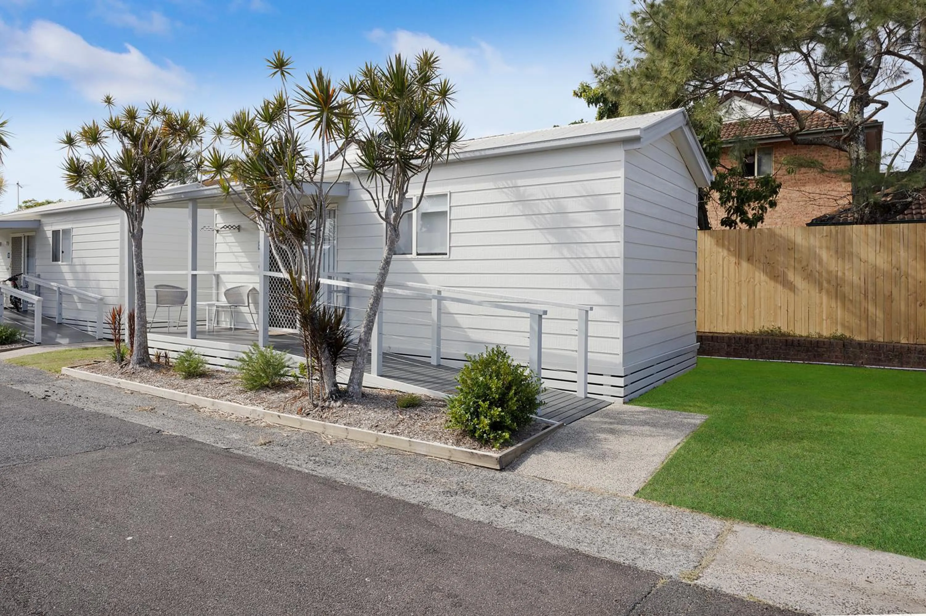 Garden view in Reflections Ballina - Holiday Park