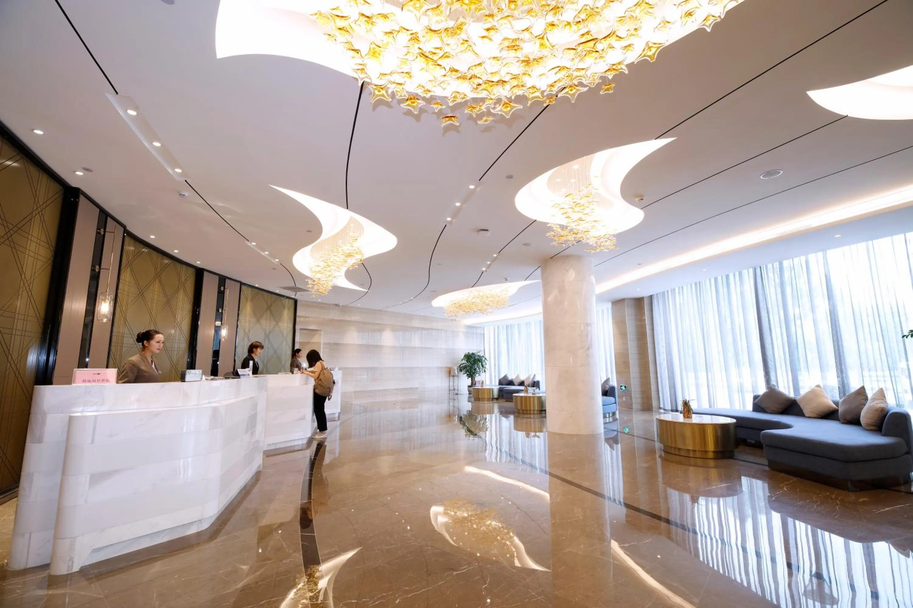Lobby or reception in Rising Dragon International Hotel