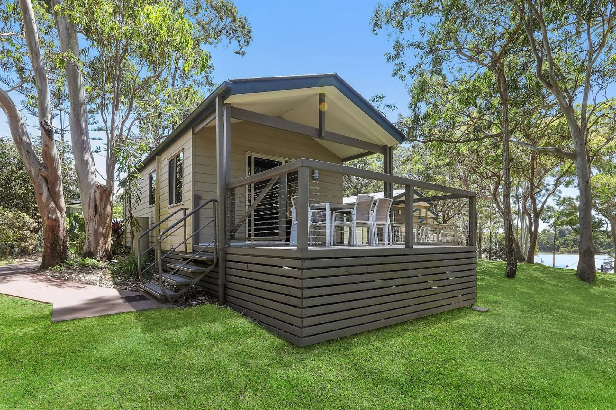 Property building in Reflections Moonee Beach - Holiday Park