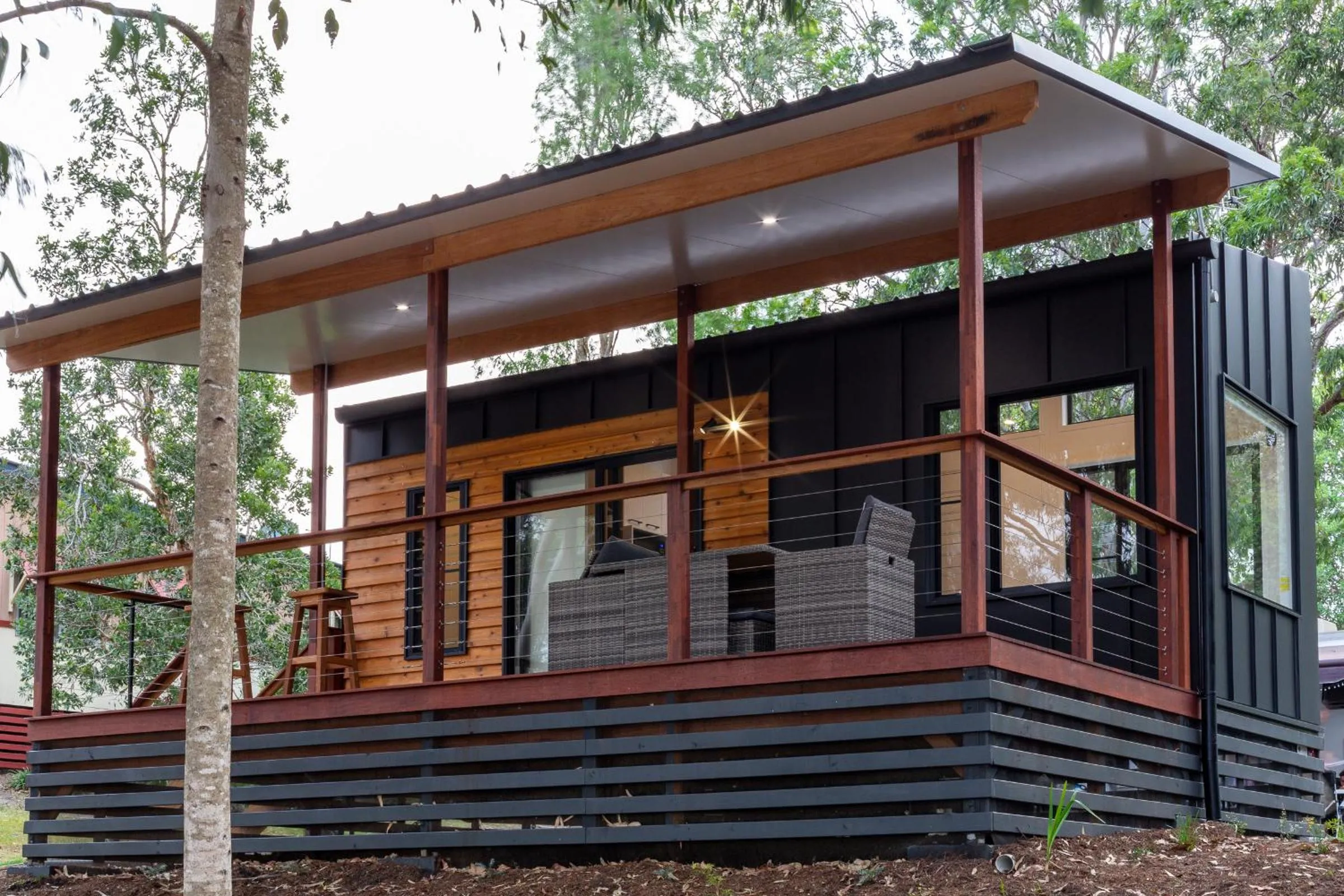 Property building in Reflections Moonee Beach - Holiday Park