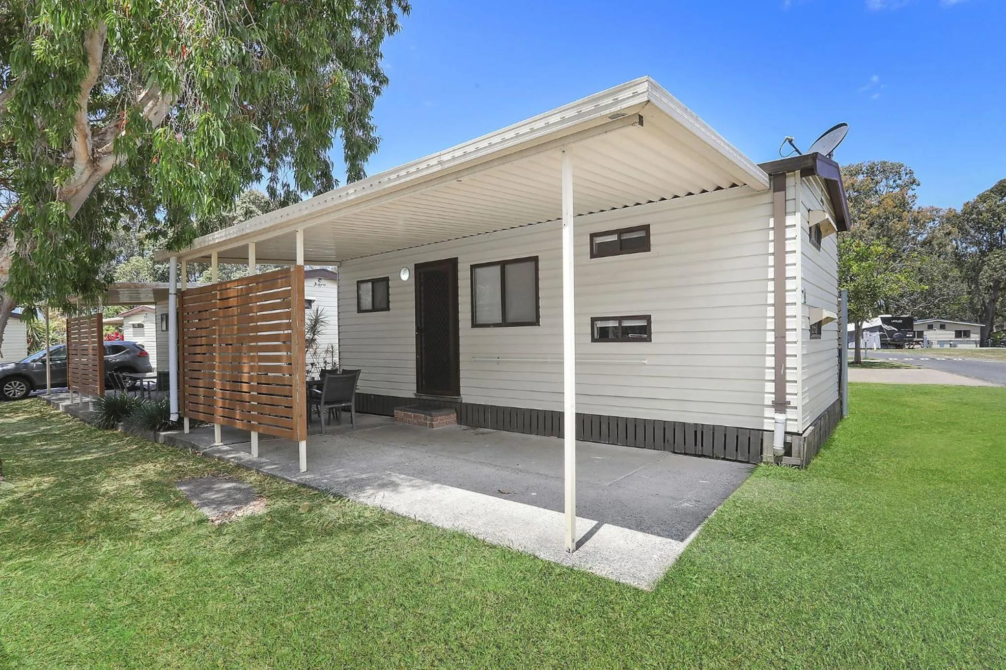 Property building in Reflections Moonee Beach - Holiday Park
