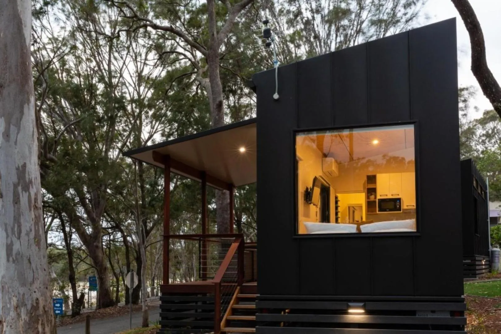 Property building in Reflections Moonee Beach - Holiday Park