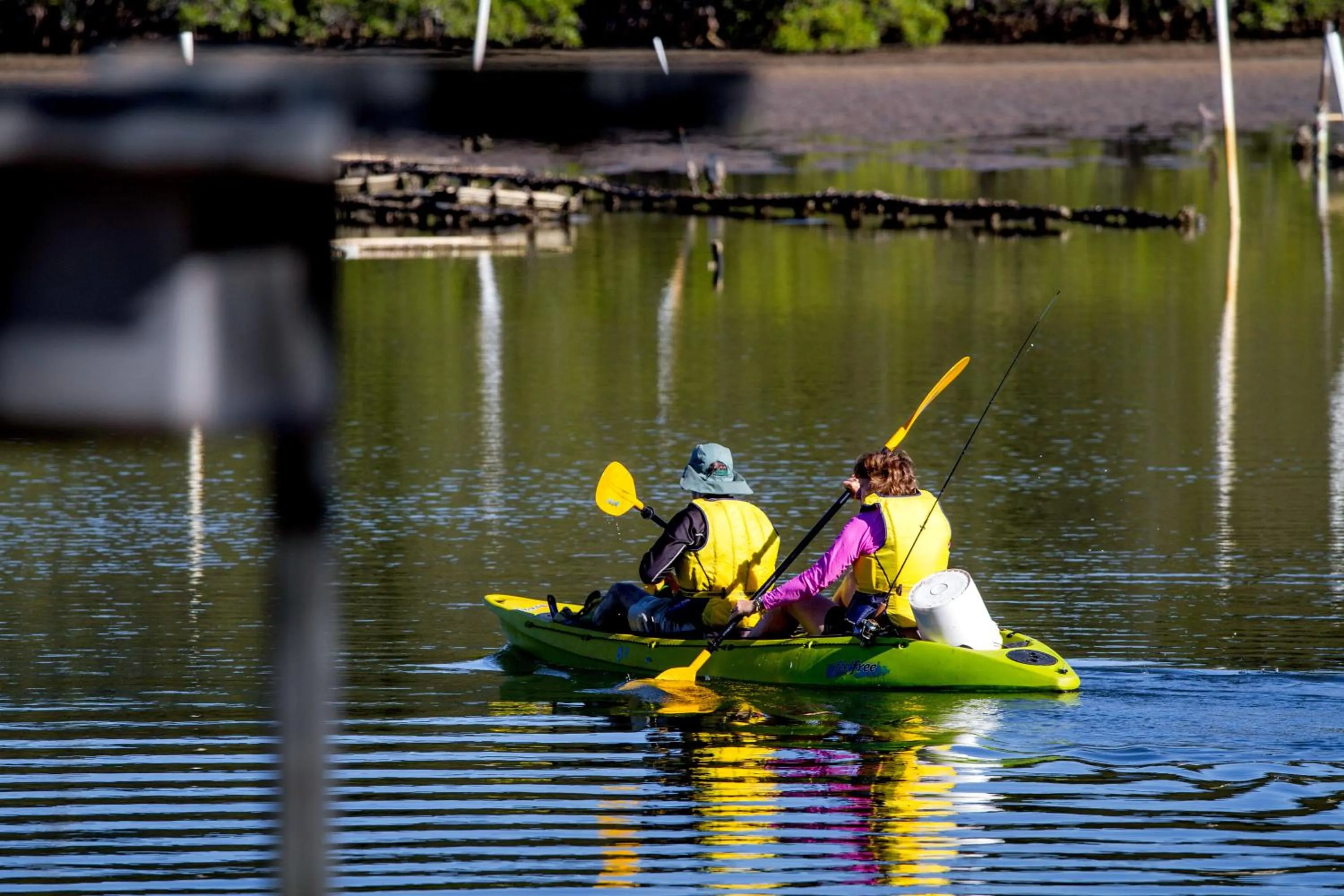 People in Reflections Ferry Reserve - Holiday Park