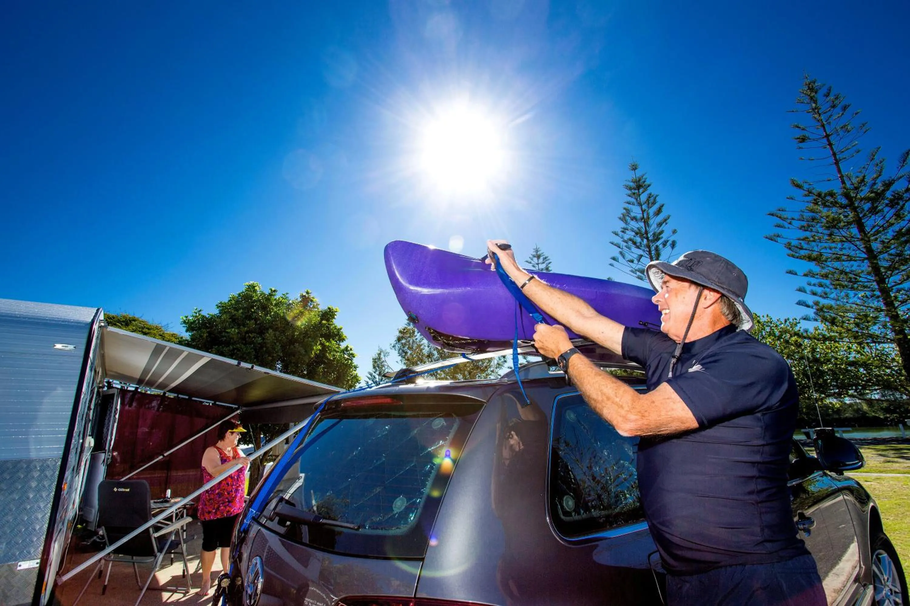 People in Reflections Massy Greene - Holiday Park