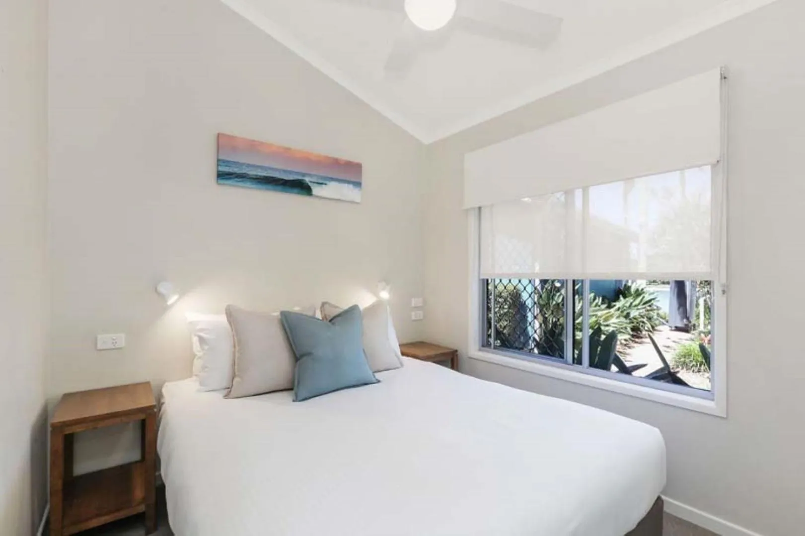 Bed in Reflections Brunswick Head - Holiday Park