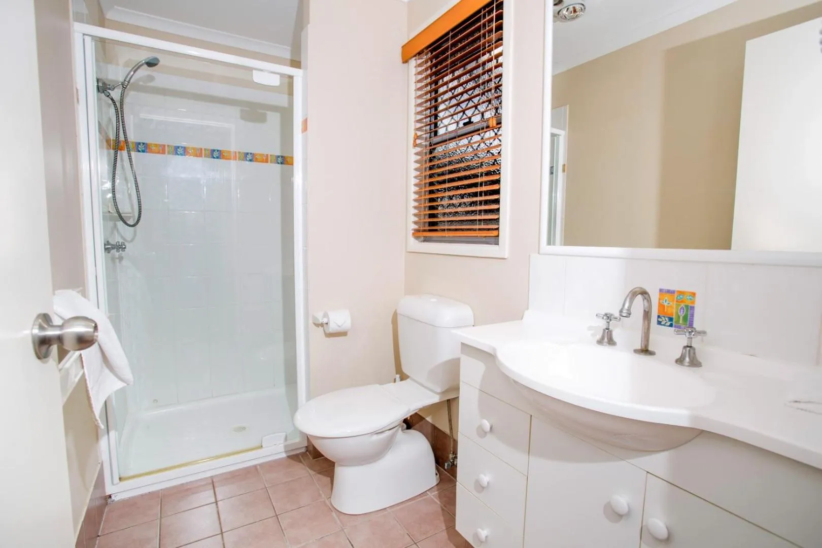 Shower in Reflections Brunswick Head - Holiday Park