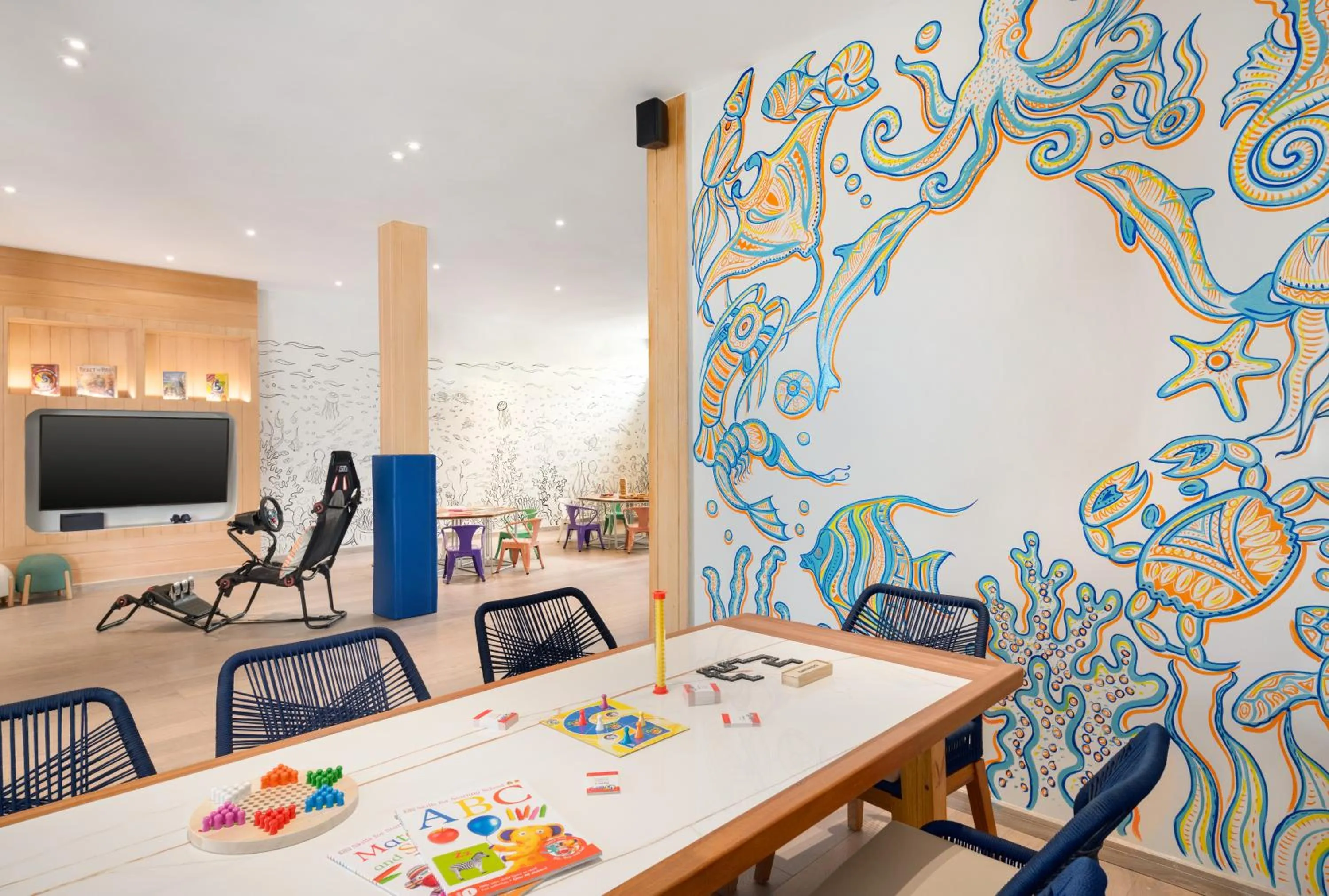 Kids's club in Hilton Maldives Amingiri Resort & Spa