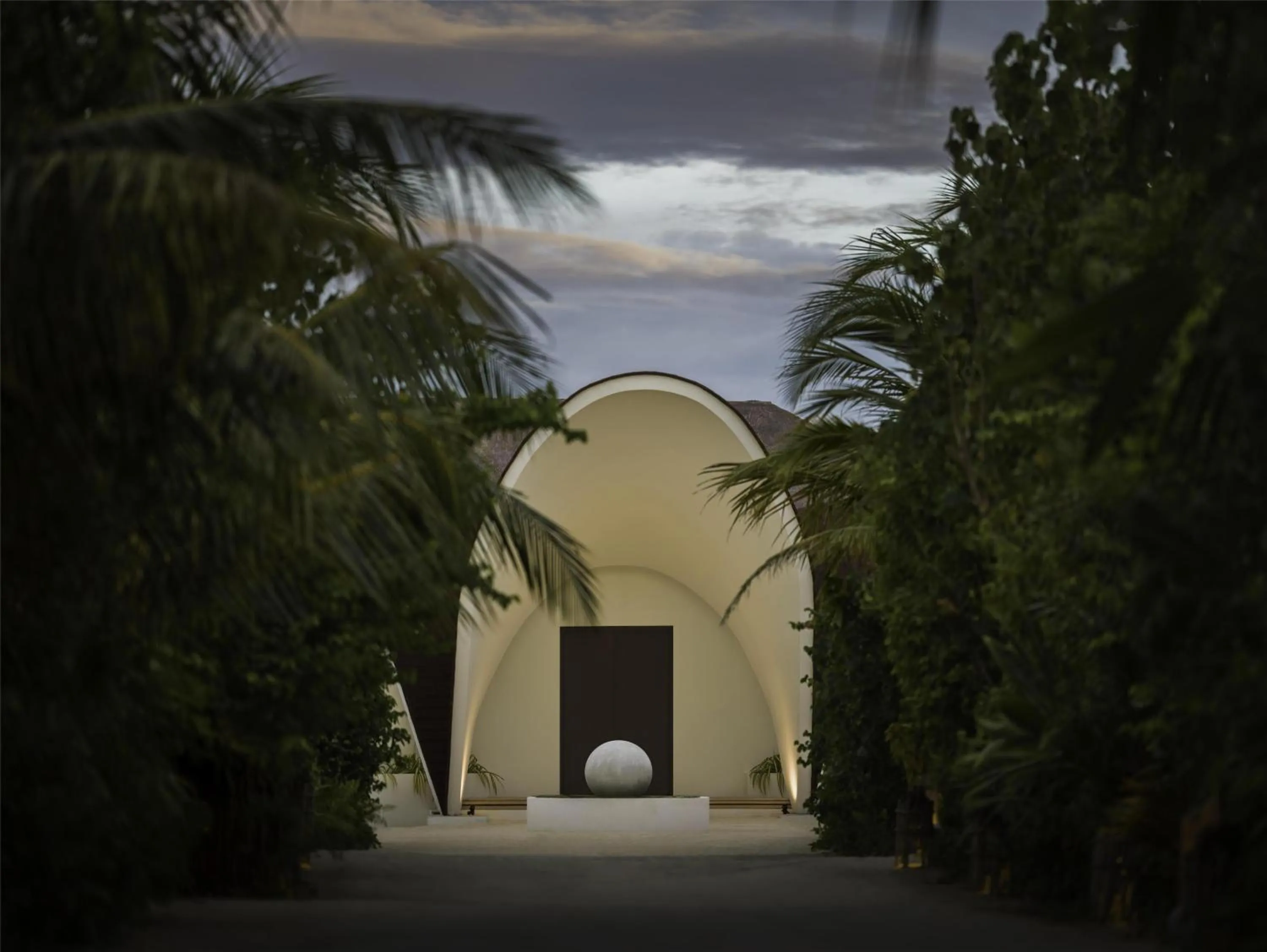 Property building in Hilton Maldives Amingiri Resort & Spa