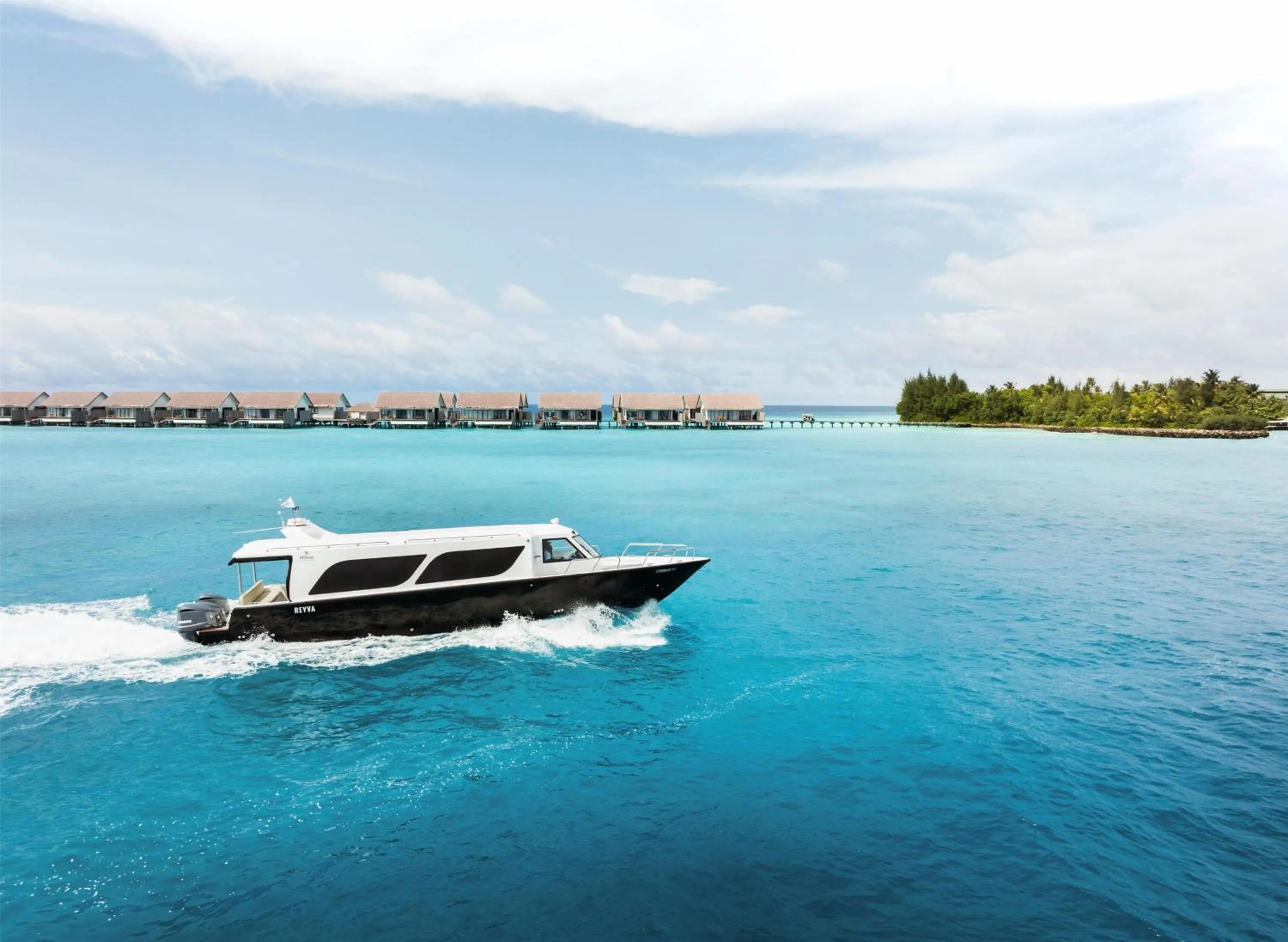 Property building in Hilton Maldives Amingiri Resort & Spa