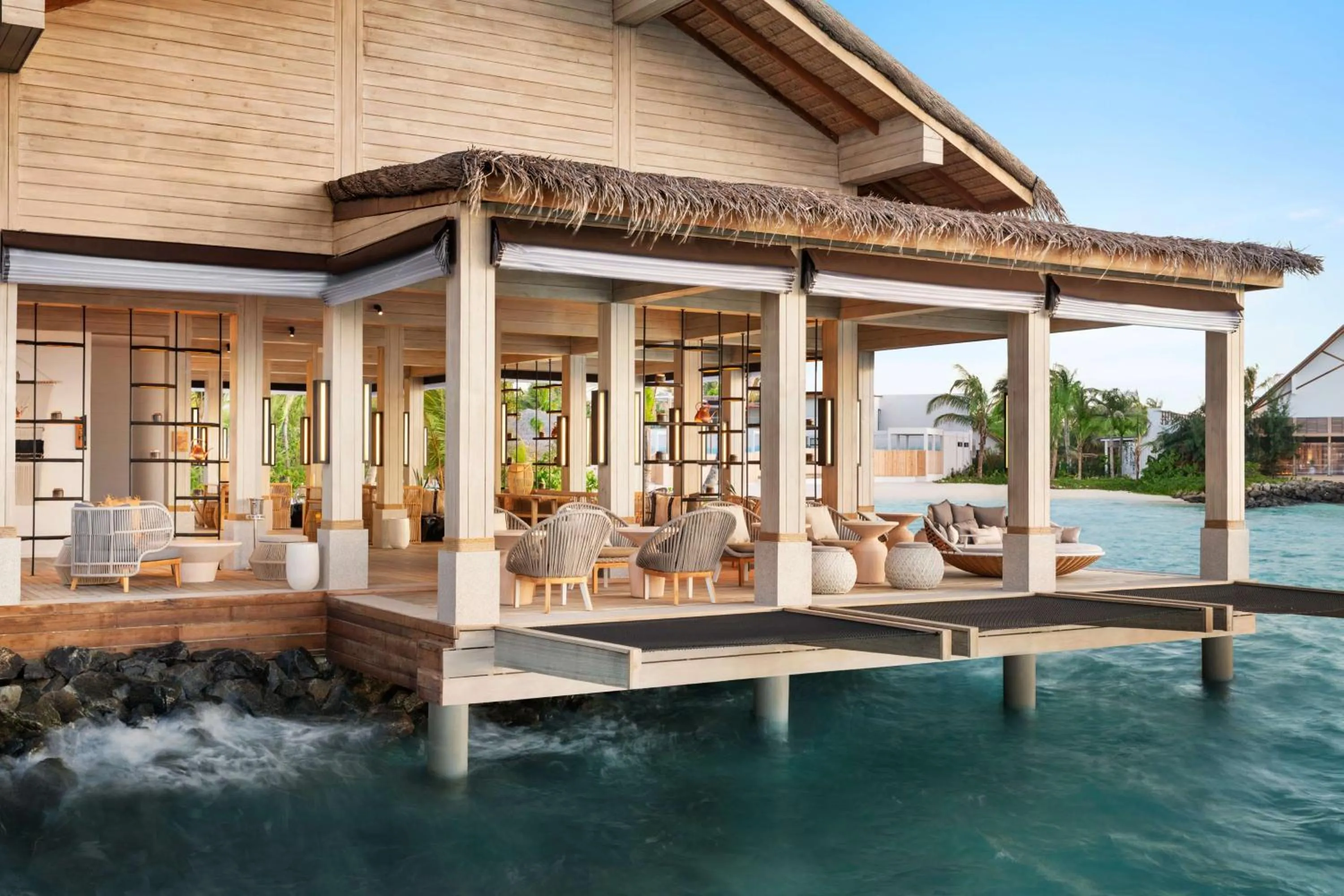 Restaurant/places to eat in Hilton Maldives Amingiri Resort & Spa