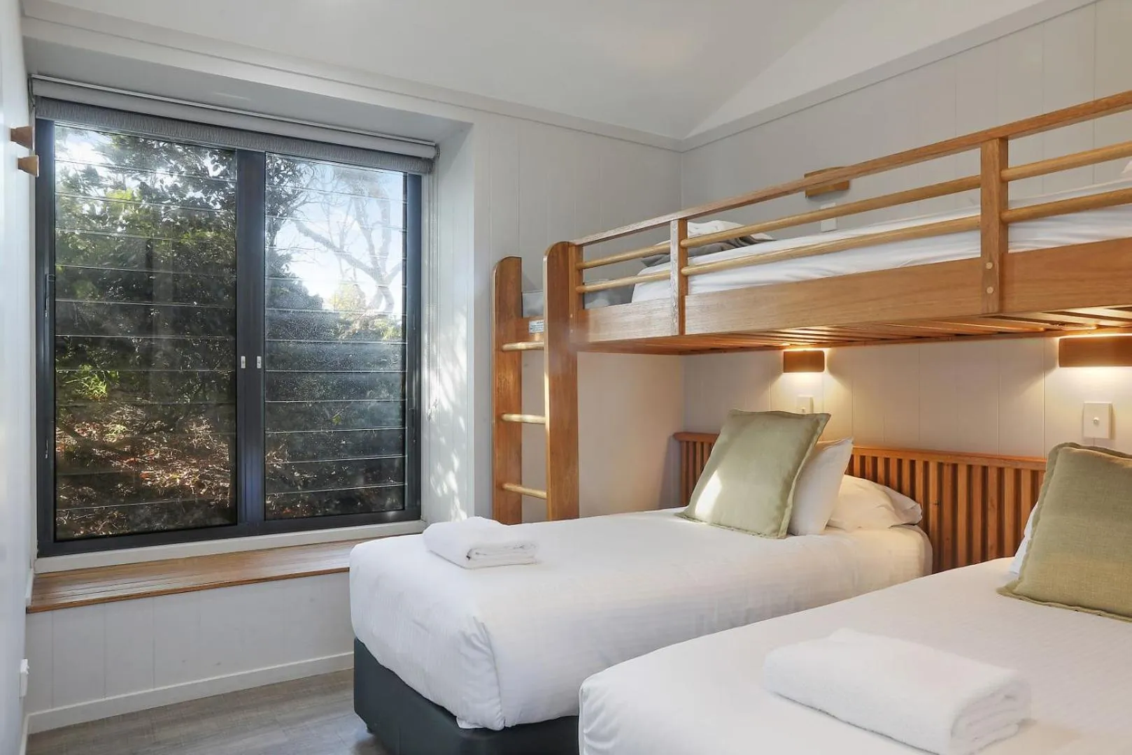 Bedroom, Bed in Reflections Byron Bay - Holiday Park