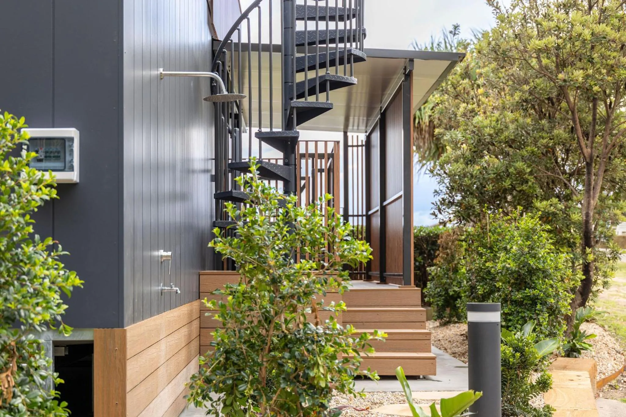 Shower in Reflections Byron Bay - Holiday Park