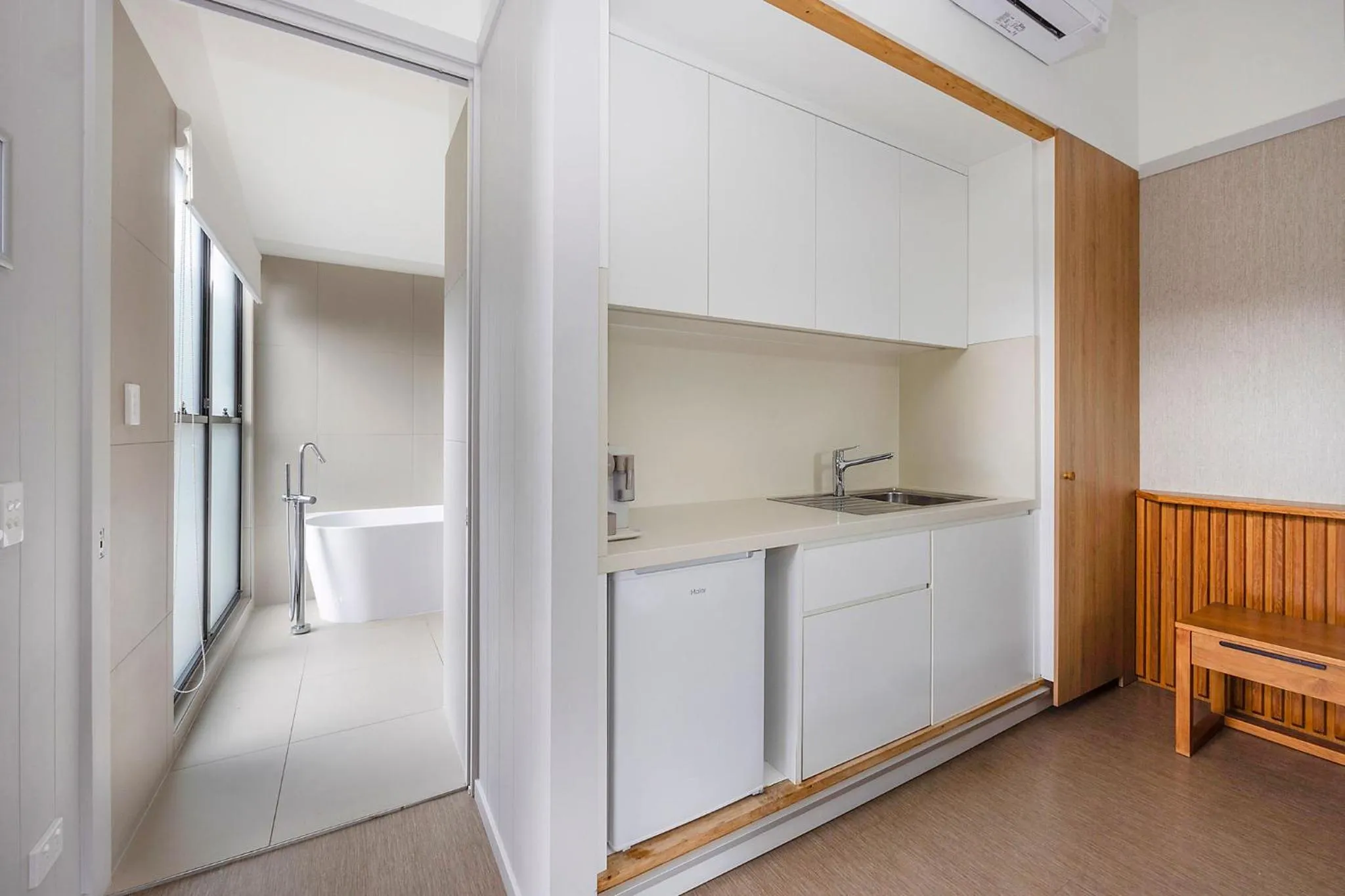 Kitchen or kitchenette in Reflections Byron Bay - Holiday Park