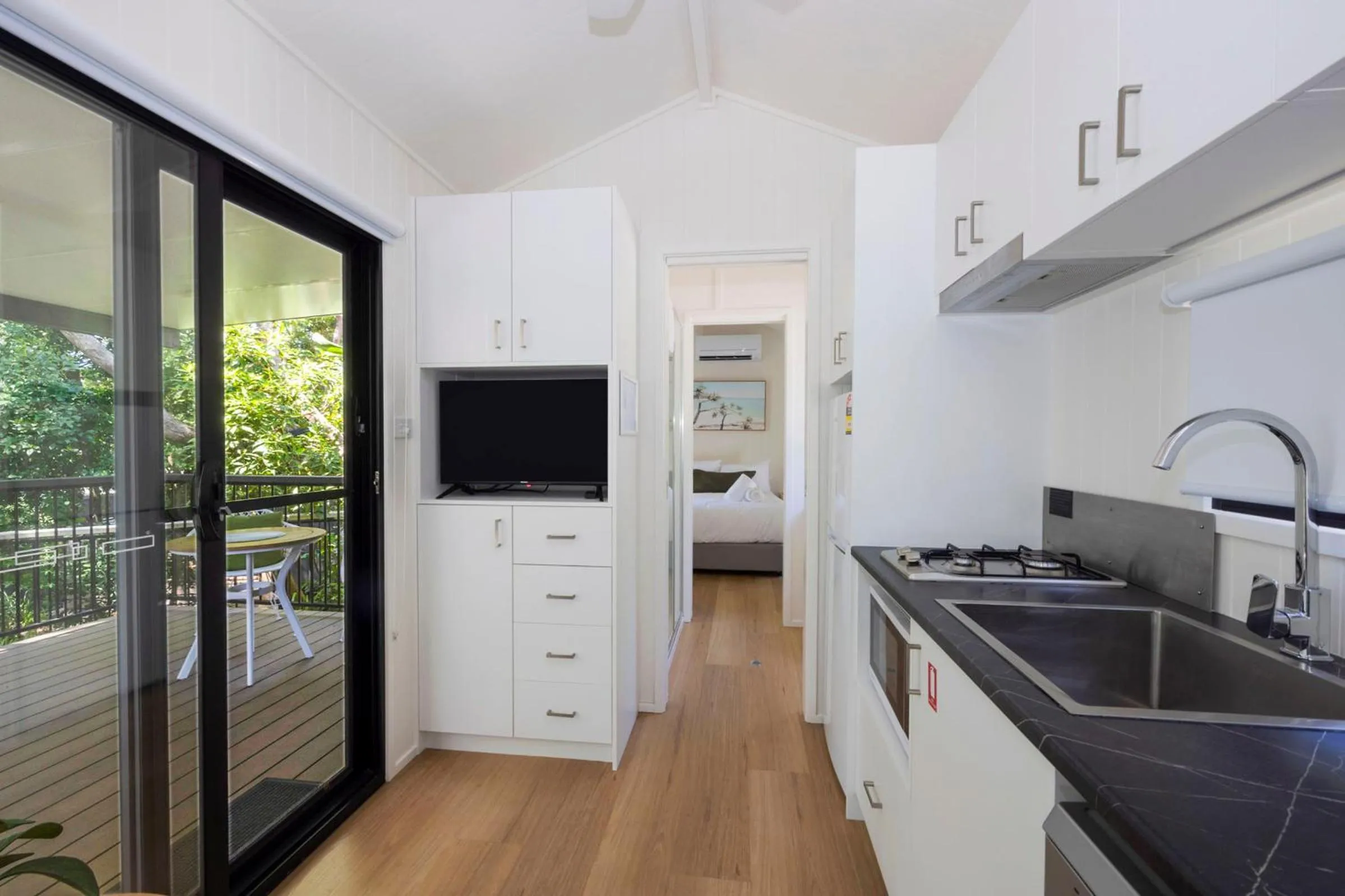 TV and multimedia in Reflections Byron Bay - Holiday Park