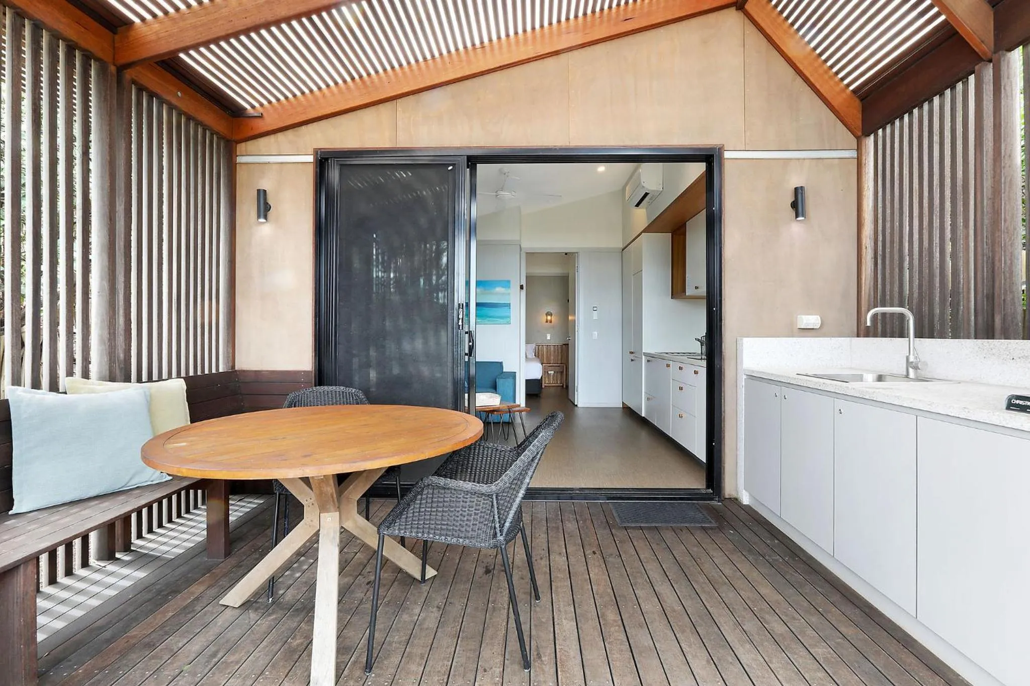 Balcony/Terrace in Reflections Byron Bay - Holiday Park