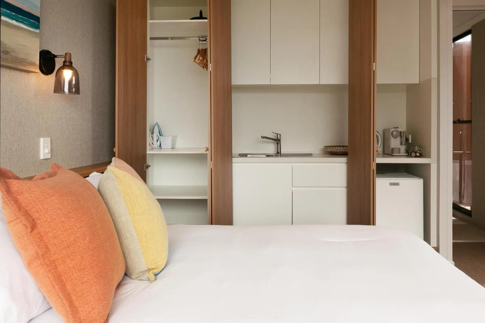 Bedroom, Bed in Reflections Byron Bay - Holiday Park