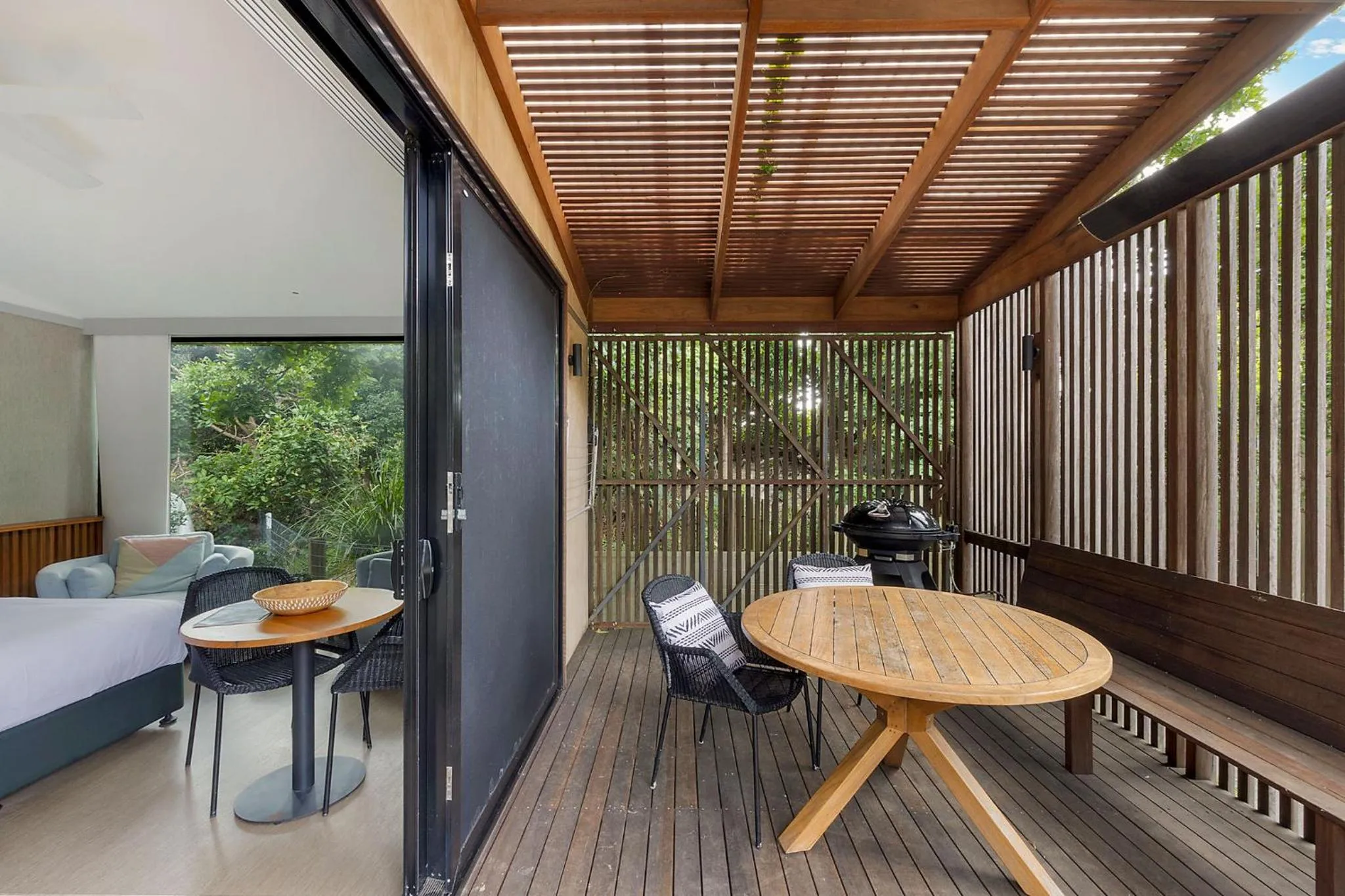 Balcony/Terrace in Reflections Byron Bay - Holiday Park