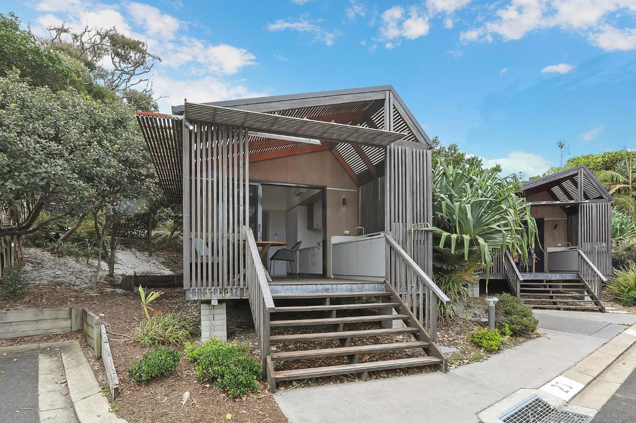 Facade/entrance in Reflections Byron Bay - Holiday Park