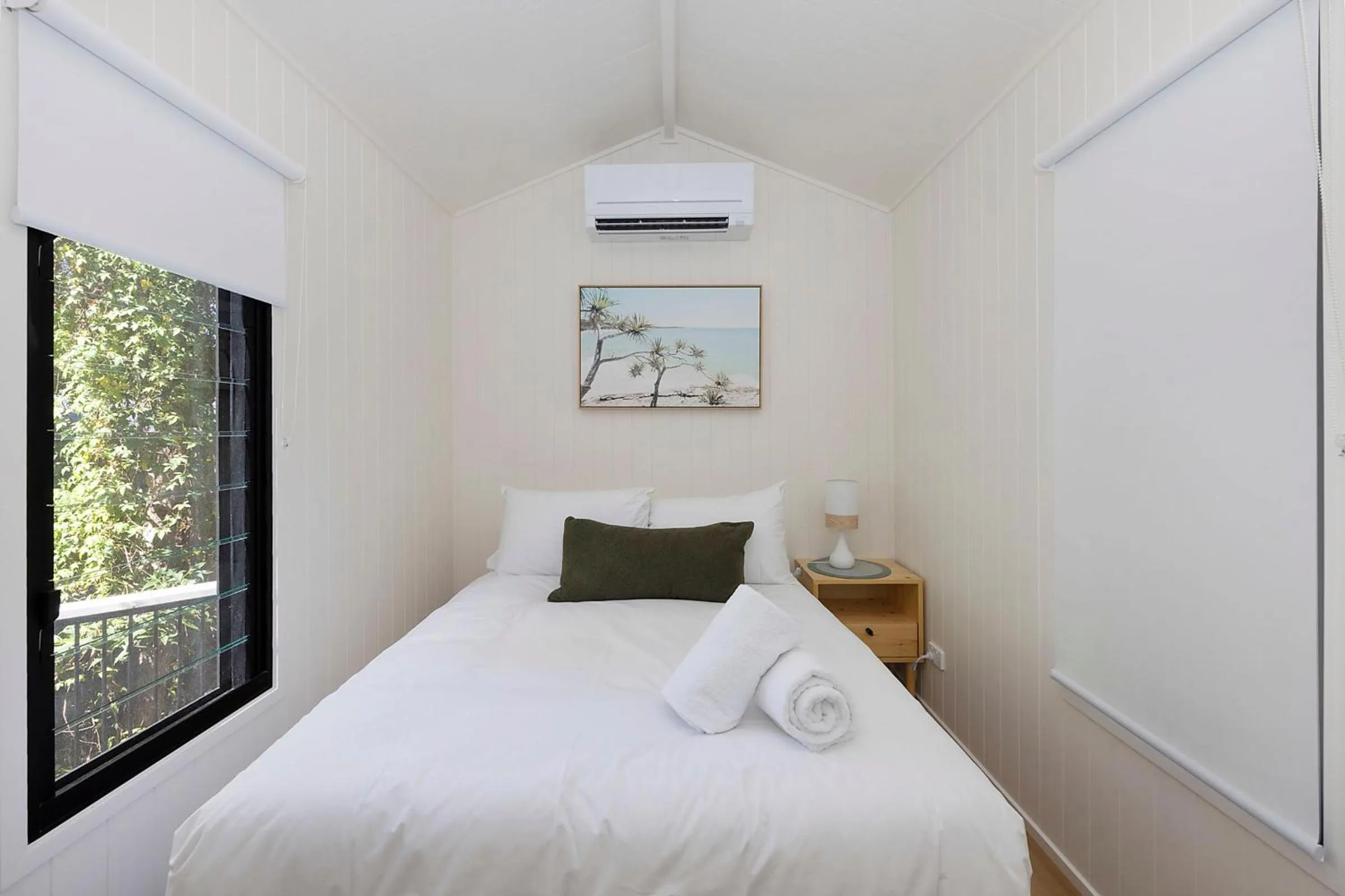 Bedroom, Bed in Reflections Byron Bay - Holiday Park