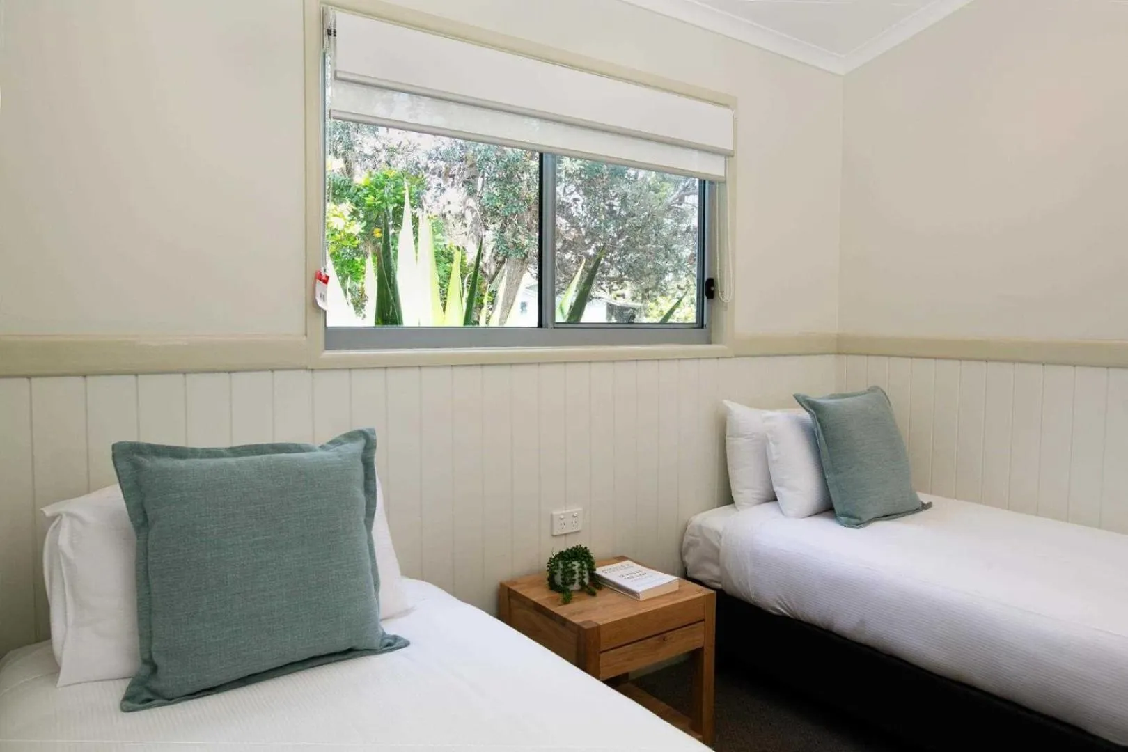 Bedroom, Bed in Reflections Lennox Head - Holiday Park