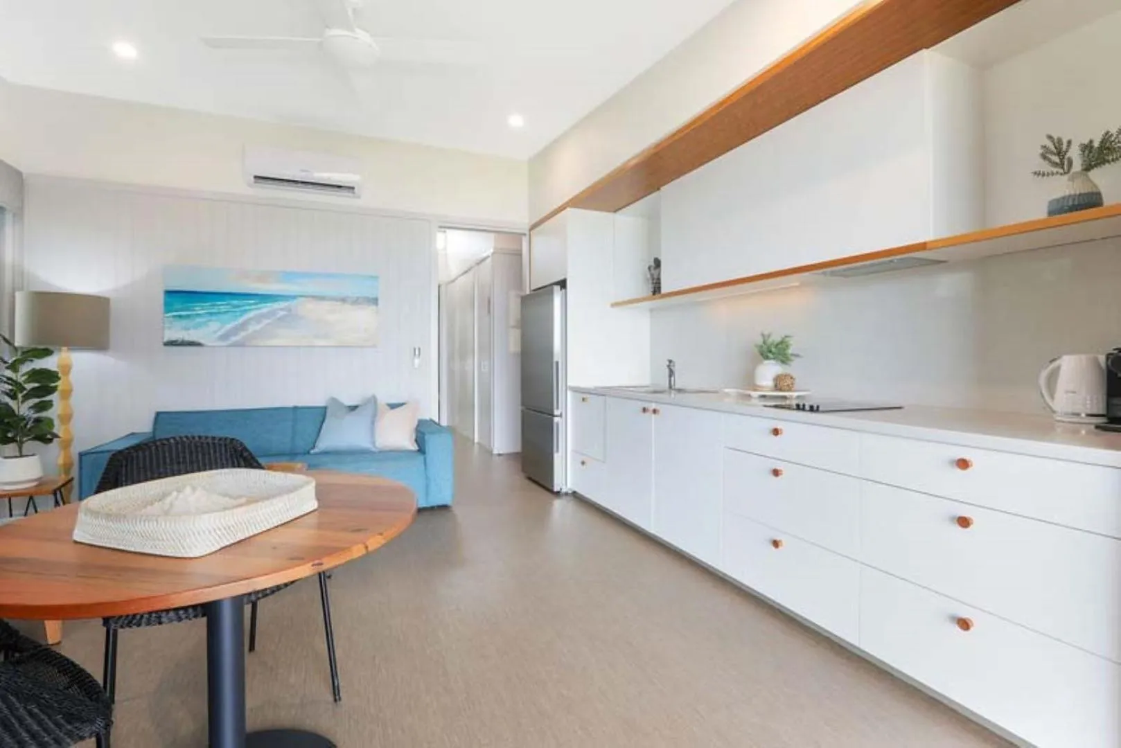 Kitchen or kitchenette in Reflections Shaws Bay - Holiday Park