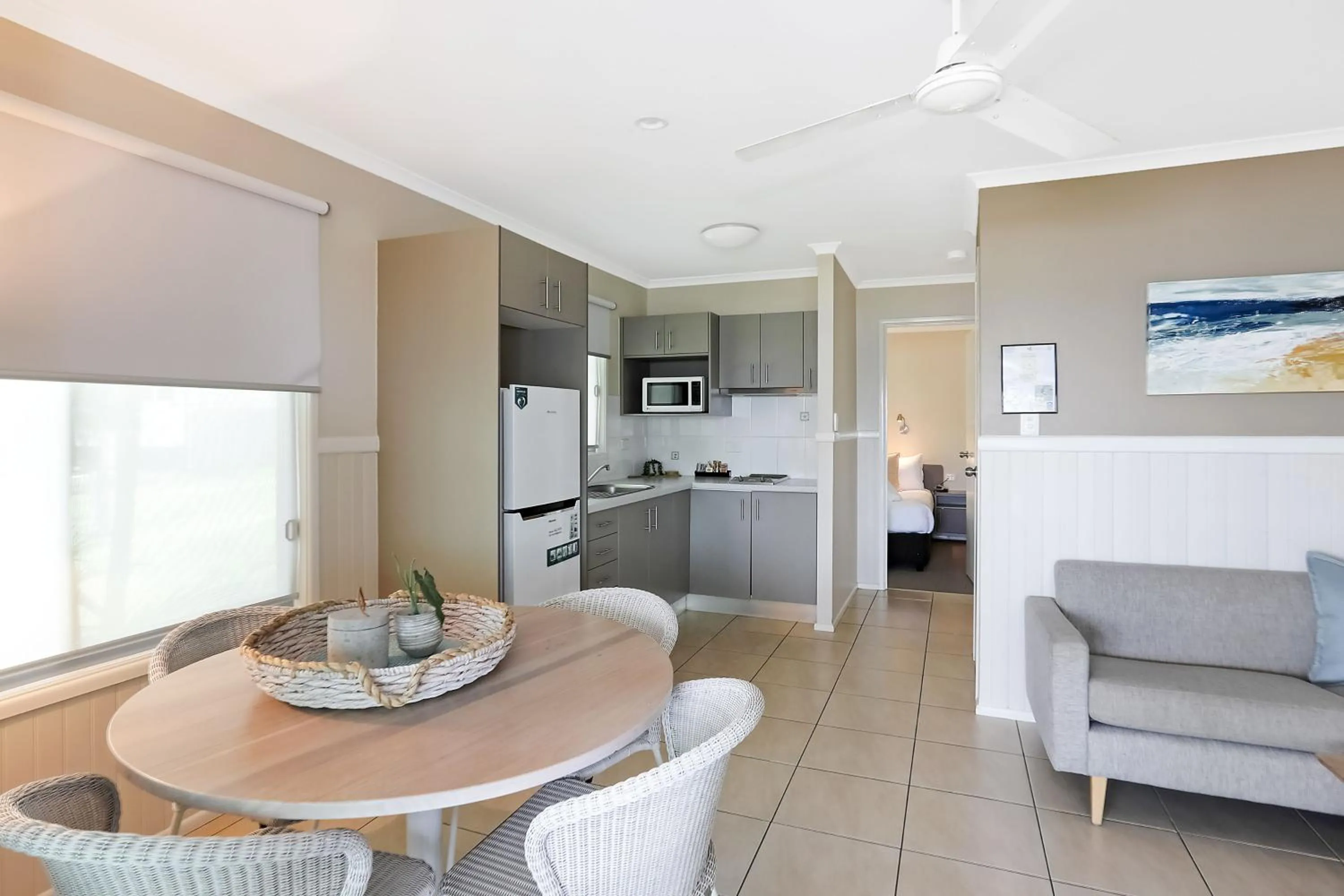 Living room in Reflections Shaws Bay - Holiday Park