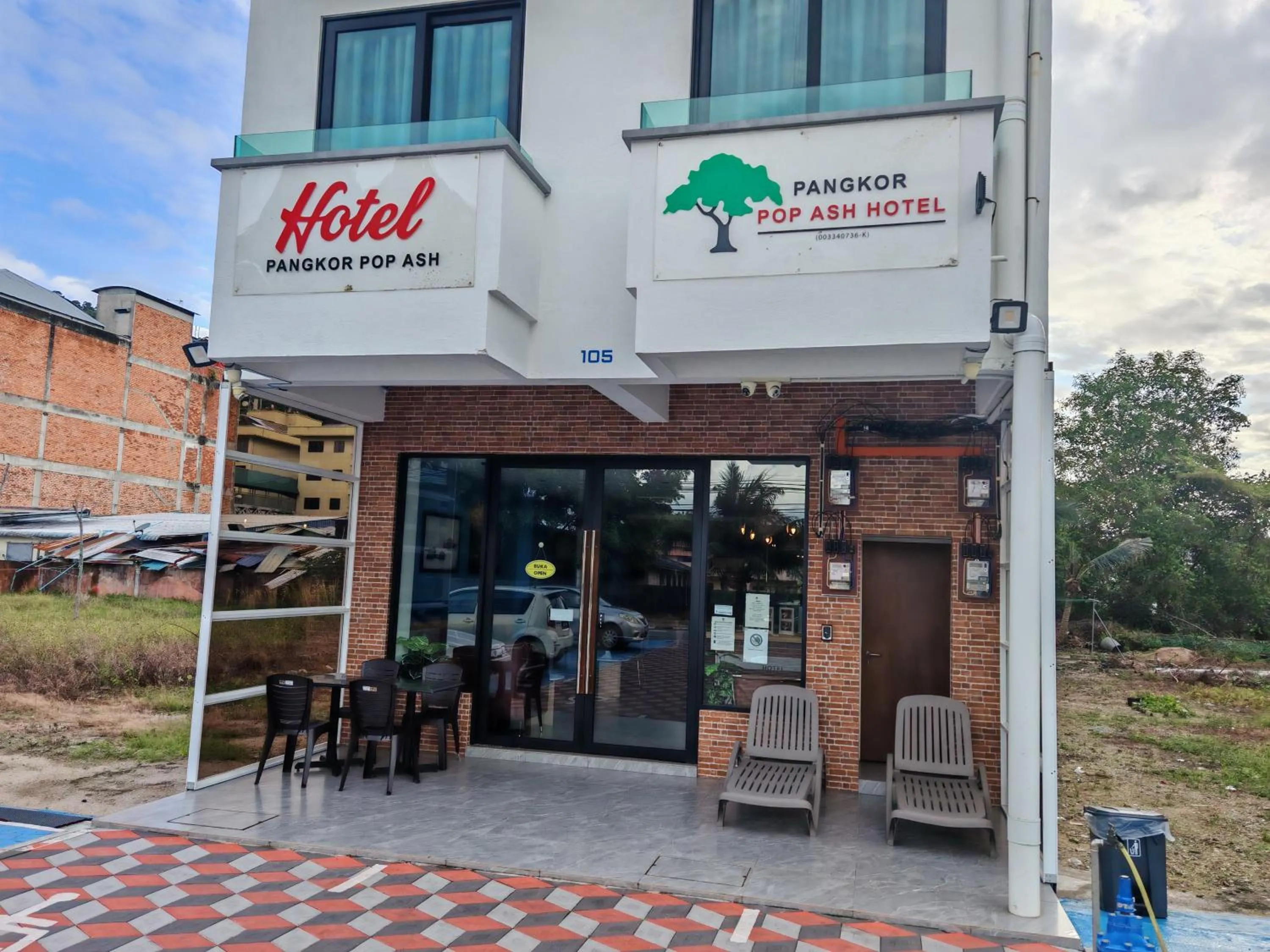 Facade/entrance in Pangkor Pop Ash Hotel