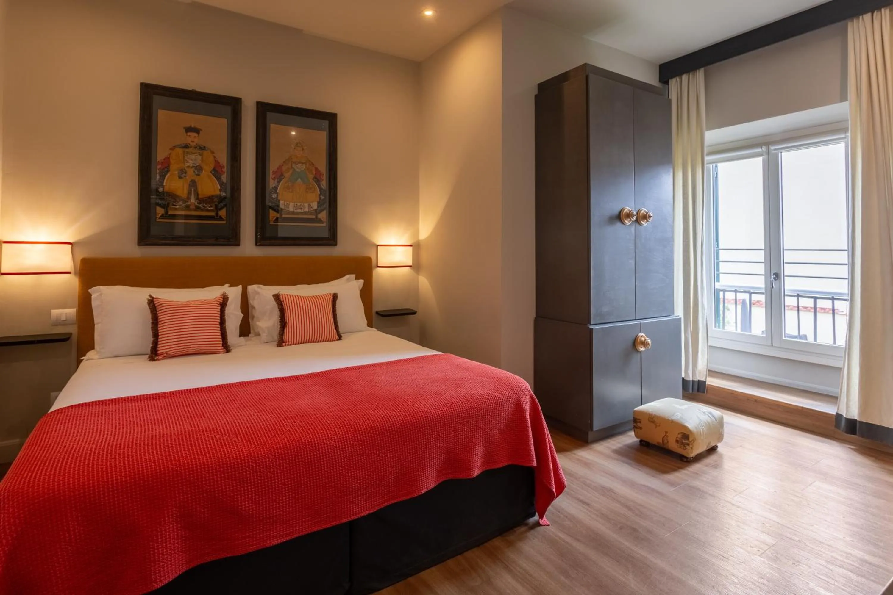 Bed in Boutique Hotel Hugo